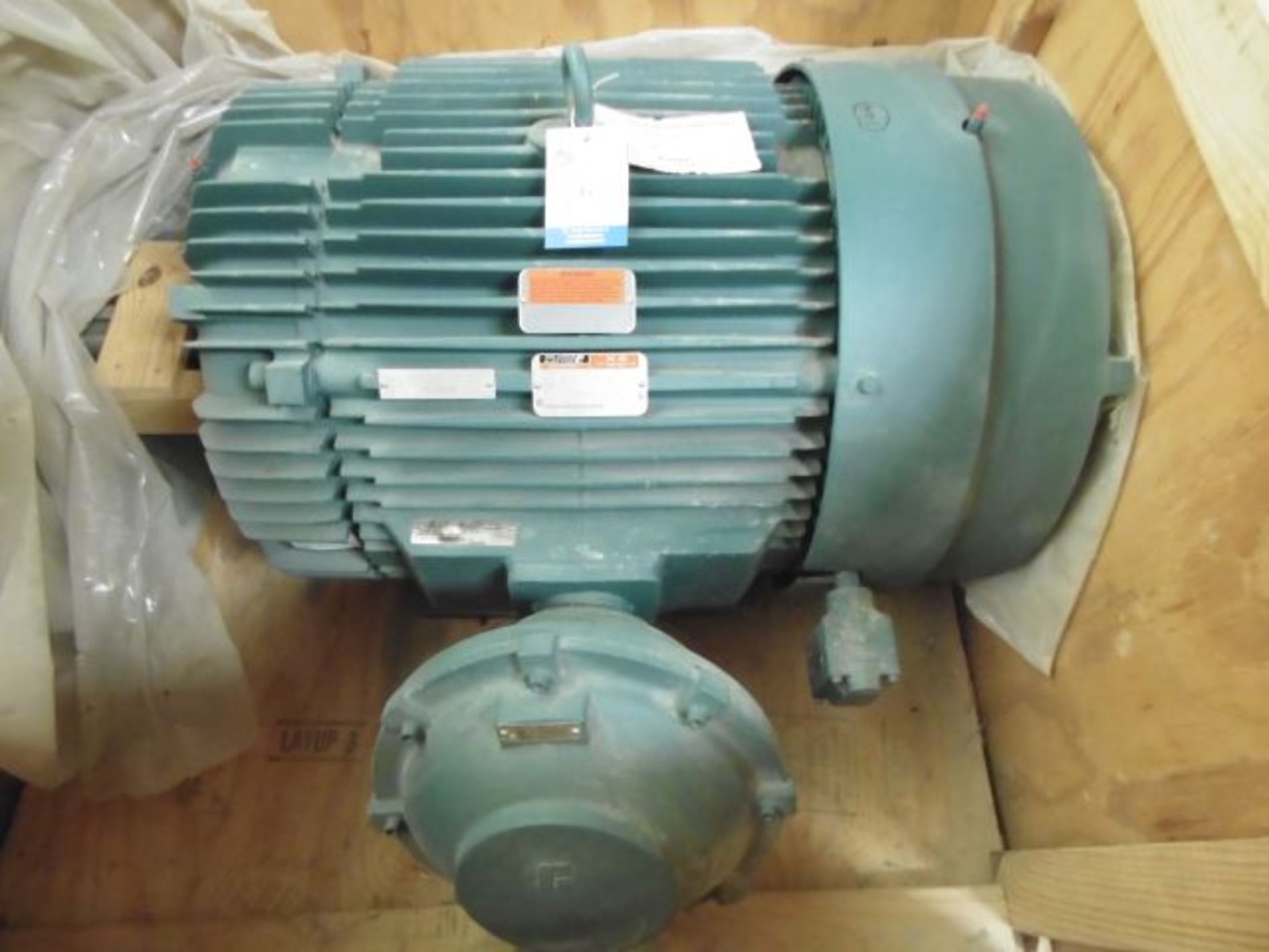 Unused 1999 Reliance Electric Type P 125HP AC Motor; 1485rpm; 415V-3 phase; 50Hz; 158 amp; Frame