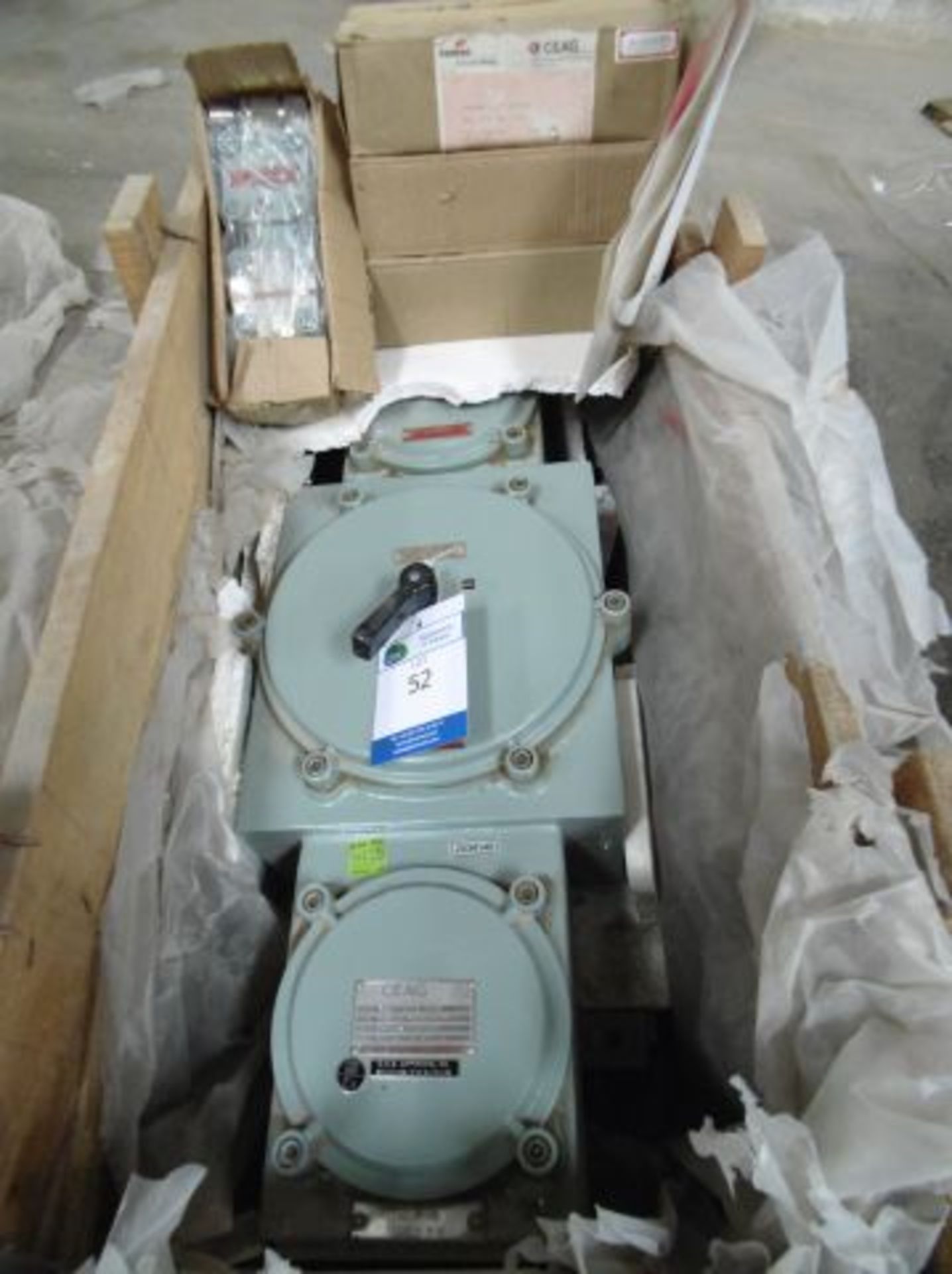 Unused Ceag Flameproof Control for 15 tonne Travelling Crane; EX-D 11a/11b 1P-55; Type no FCG/RCP/