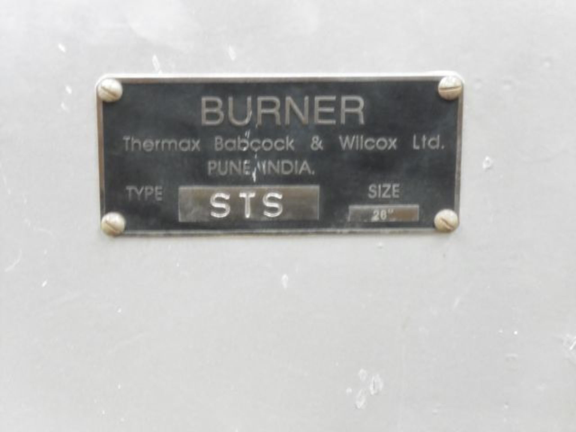 Unused Thermax Babcock & Wilcox type STS 28'' Burner; net weight 800KG - Image 2 of 3