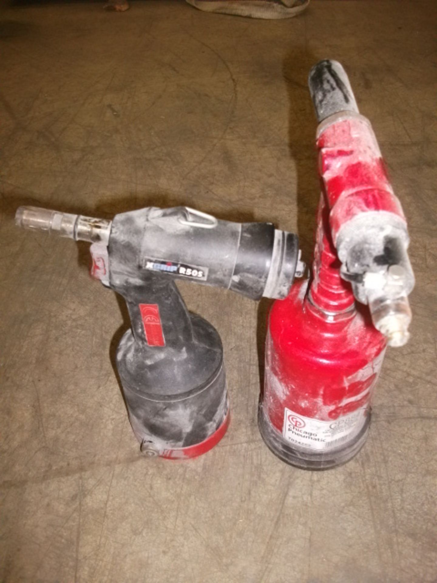 * 2 x Compressed Air Rivet Guns (spares and repair)  Please note this lot is located at Macemain