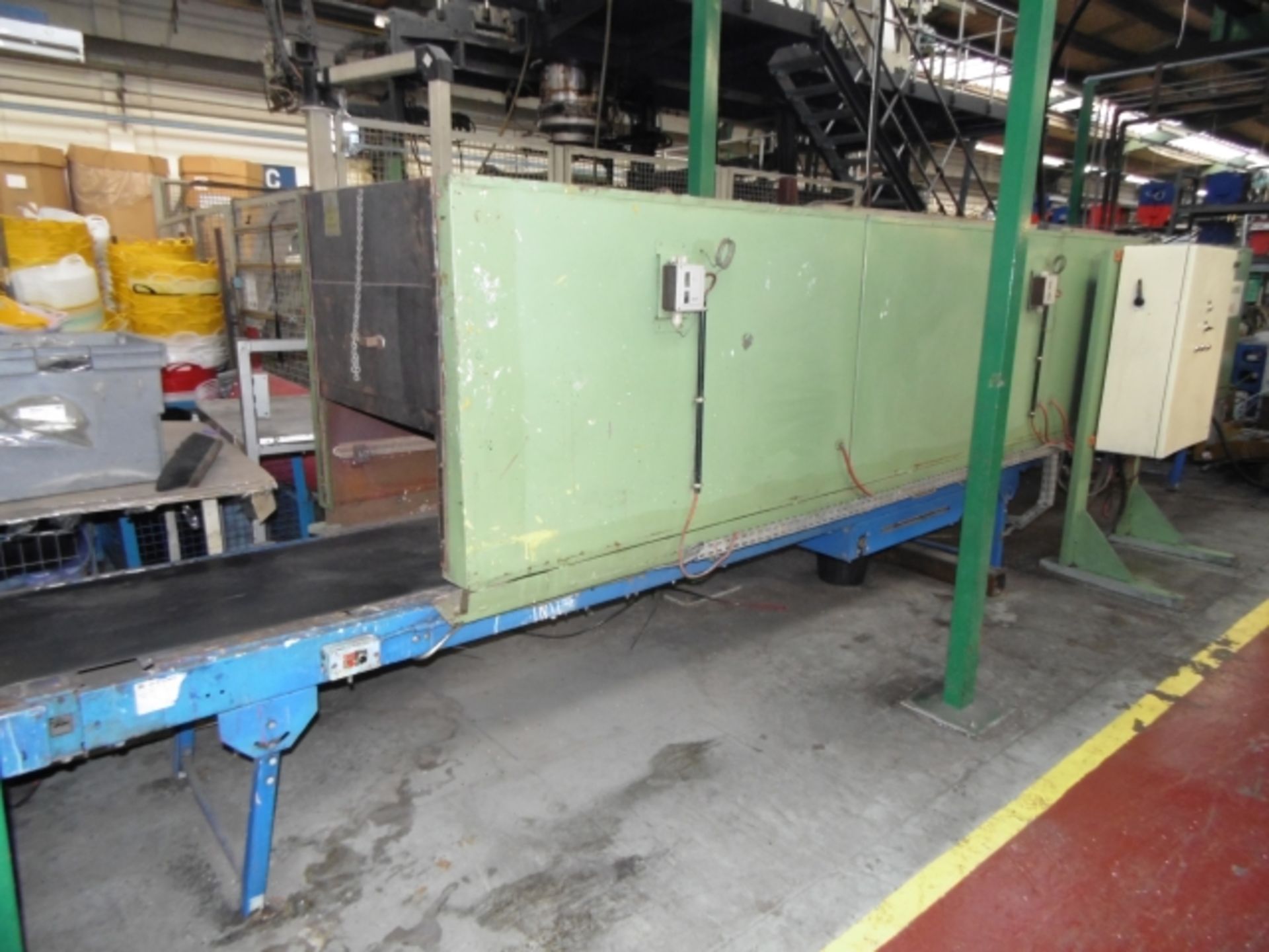 * SERIGRAPHIE 1901 ELECTRIC TUNNEL CURING OVEN; CONVEYOR BELT FED - WIDTH 600MM; OPENING HEIGHT - Image 4 of 7