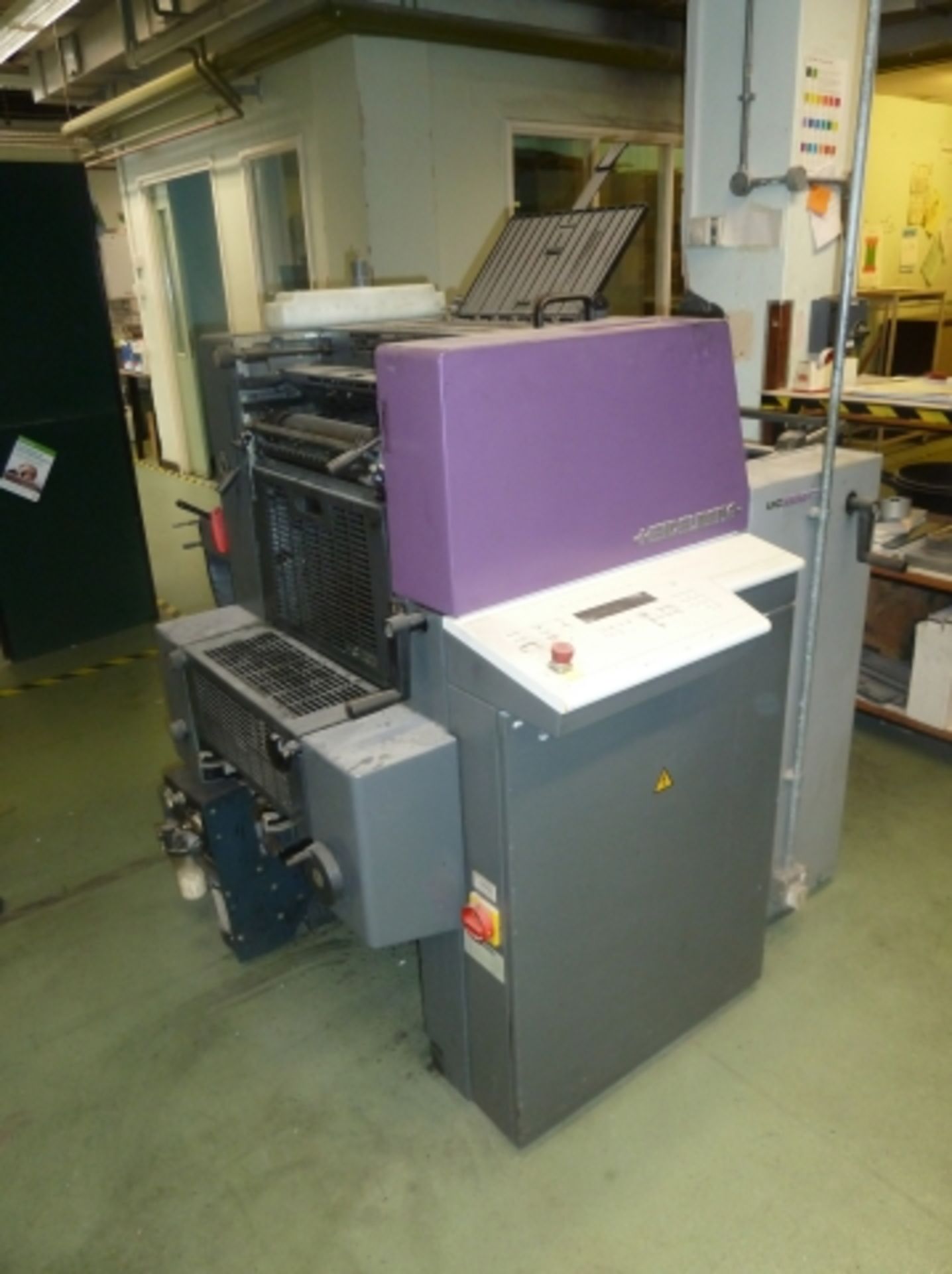 * 1996 Heidelberg Quickmaster 46-1 Single Colour Printing Press M/N 955907. The Council will