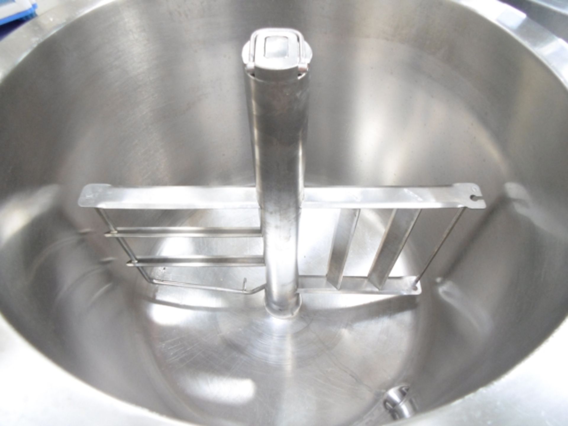 * 2013 Joni Multimix Jacketed Kettle Mixer with paddle; kettle volume net 120 LTR /  gross 133 - Image 4 of 6