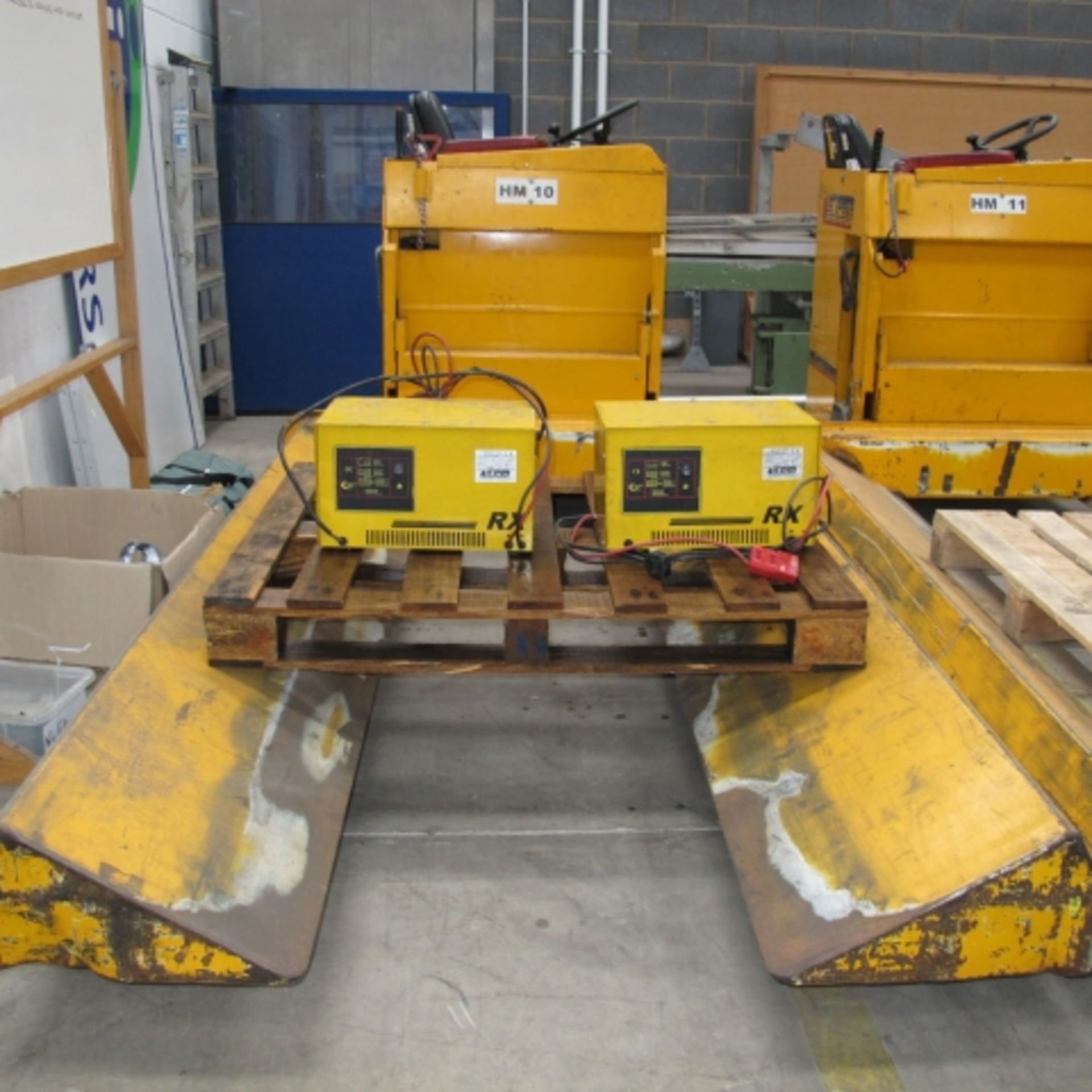 * A 2011 ICEM Type GT40F FC Reel Carrier.  S/No: 20289; Capacity 4000KG @ 1400mm Centres, 24V