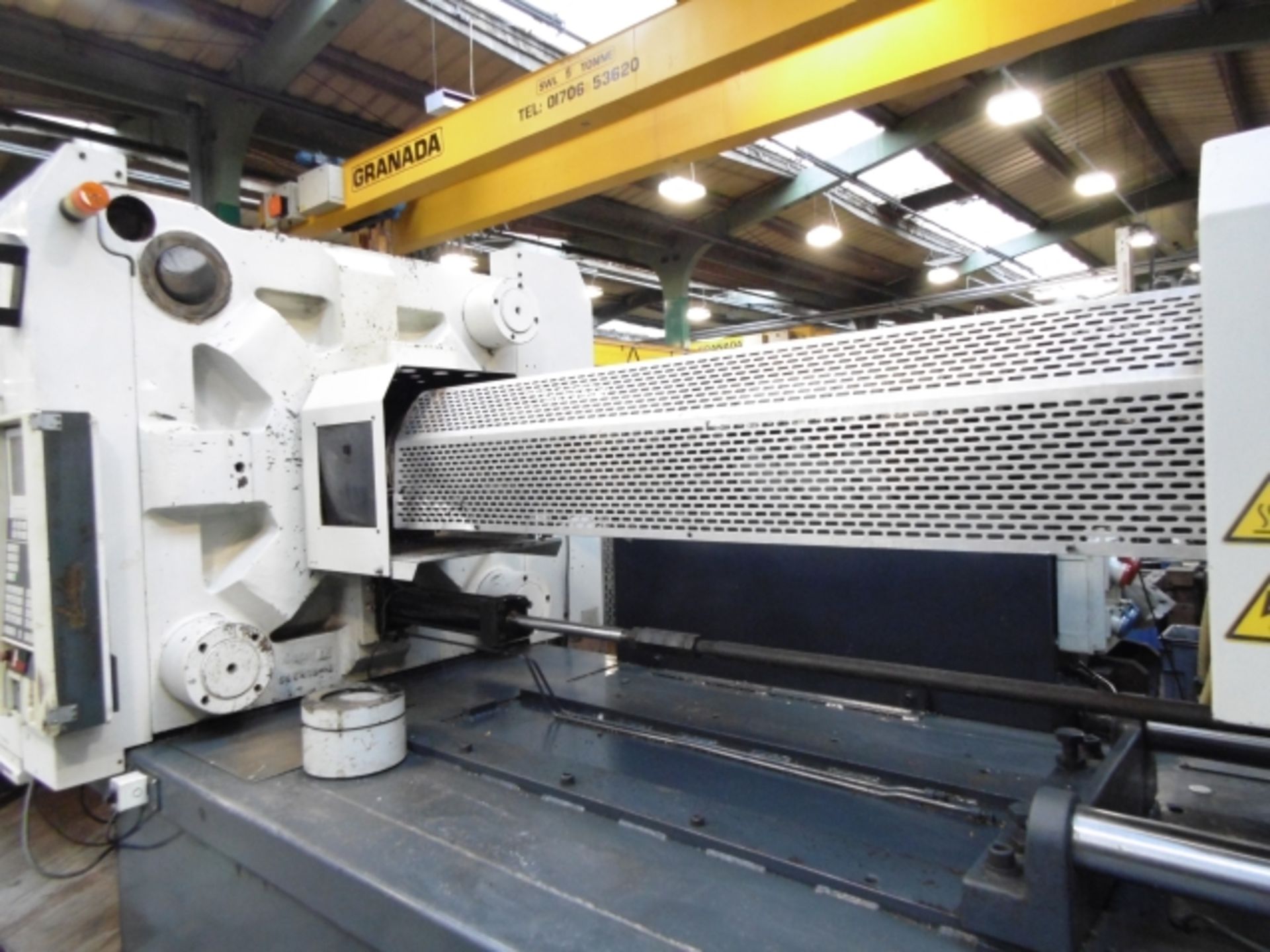 * VAN DORN DEMAG 600 TONNE HTG SERIES HORIZONTAL INJECTION MOULDER WITH CNC CONTROLS; 3 PHASE; - Image 10 of 24