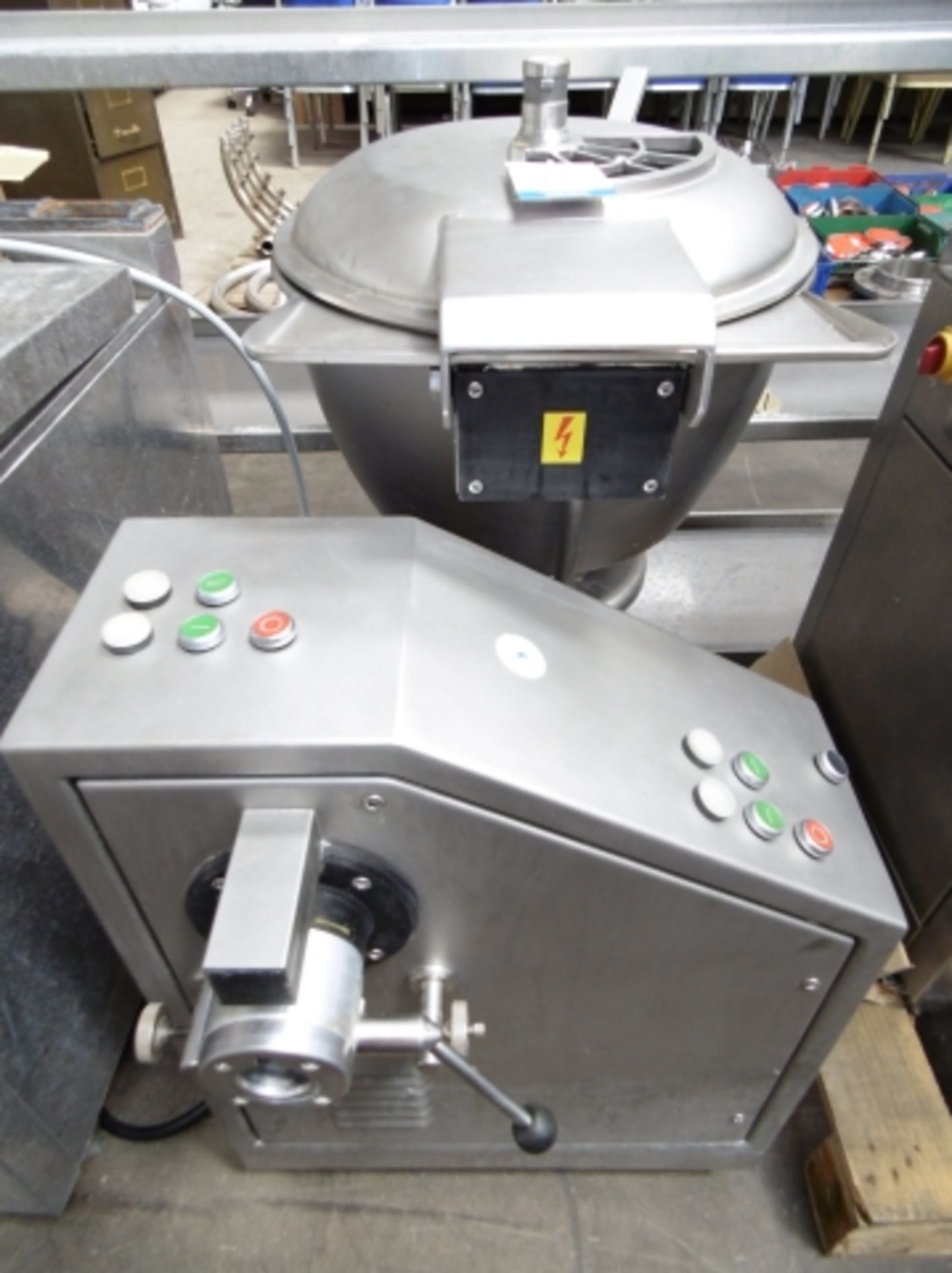 * 1997 Stephan type UM44S Universal Stainless Steel Vertical Cutter Mixer; 3 phase - 400V; serial no - Image 3 of 5