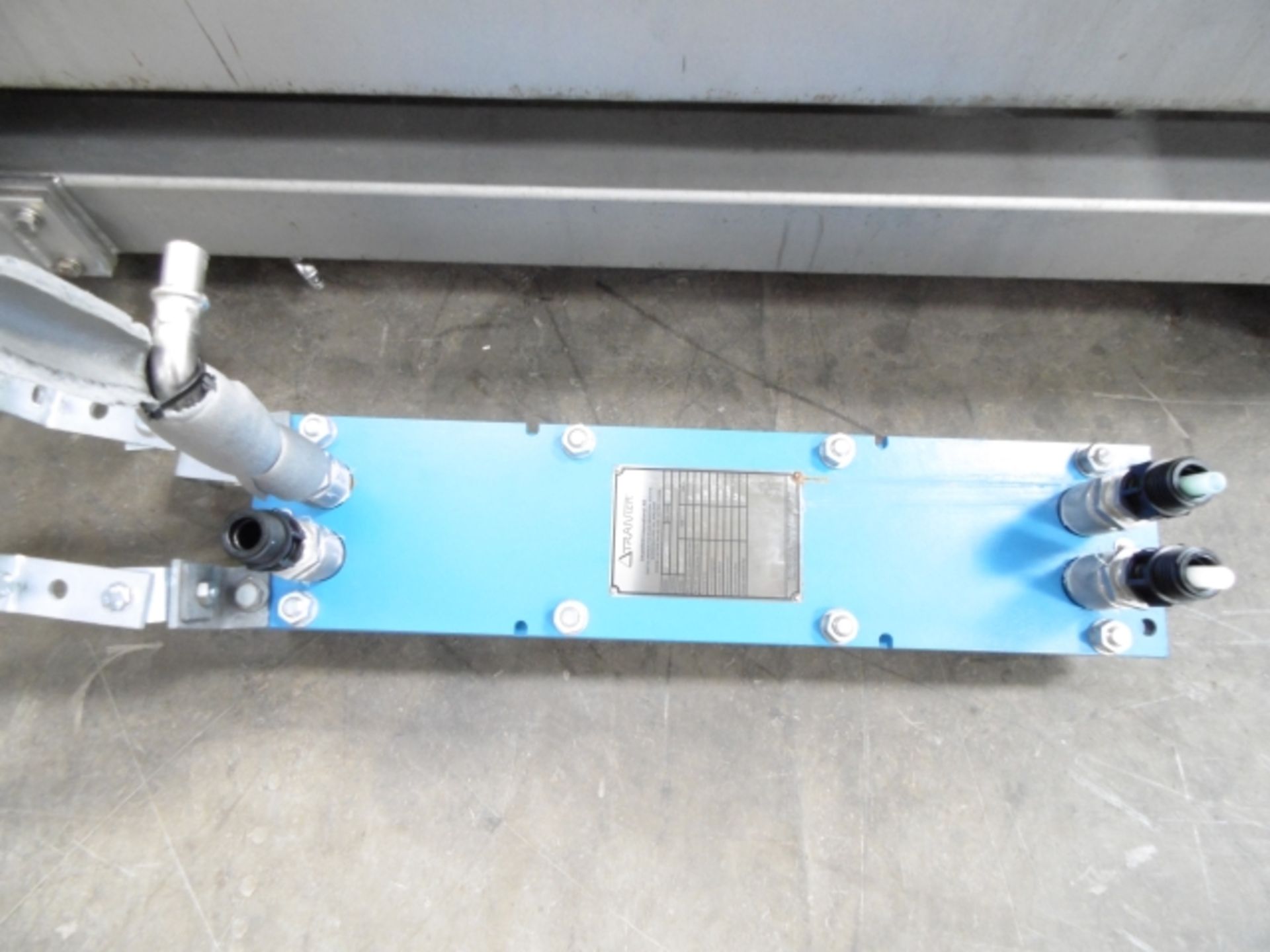 * Cox & Plant Stainless Steel Vibratory Glazing Conveyor; max recommended amplitude 6 mm; width - Image 8 of 14