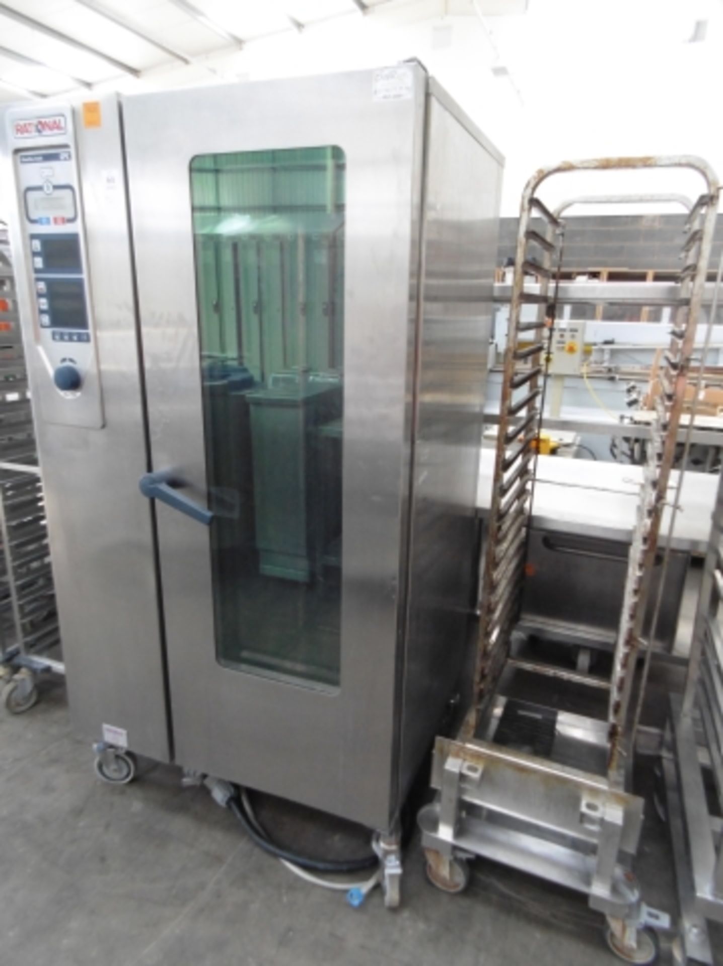 * Rational Clima Combi Plus CPC Combi Oven; 3 Phase - 400V; c/w stainless steel rack trolley. Please - Image 2 of 6