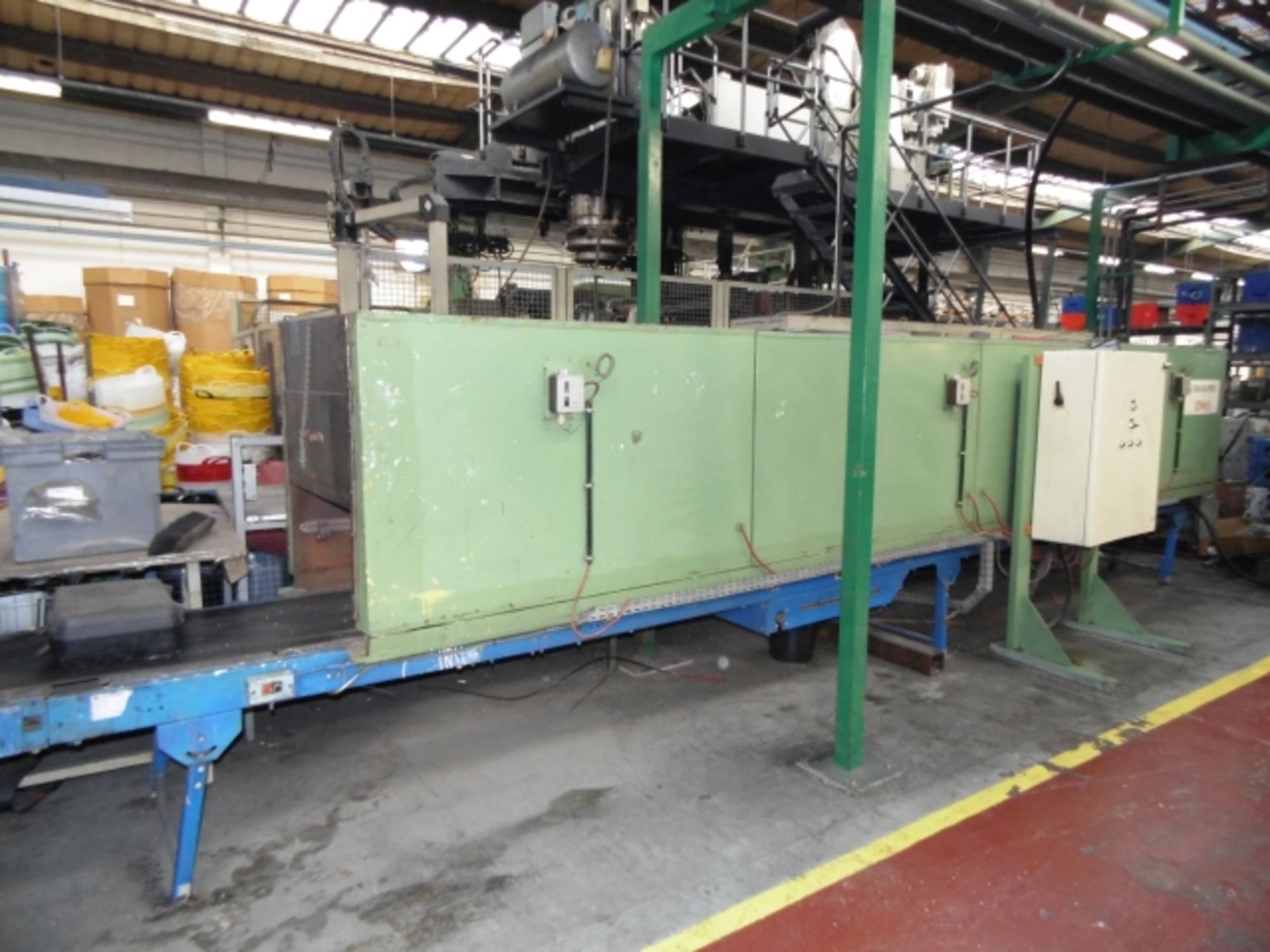 * SERIGRAPHIE 1901 ELECTRIC TUNNEL CURING OVEN; CONVEYOR BELT FED - WIDTH 600MM; OPENING HEIGHT - Image 5 of 7