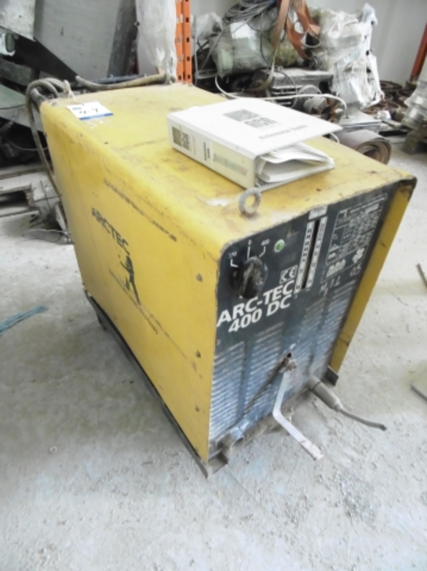 Arctec Model 400DC Mobile Welder; Serial No ARC-Tec 400A0000