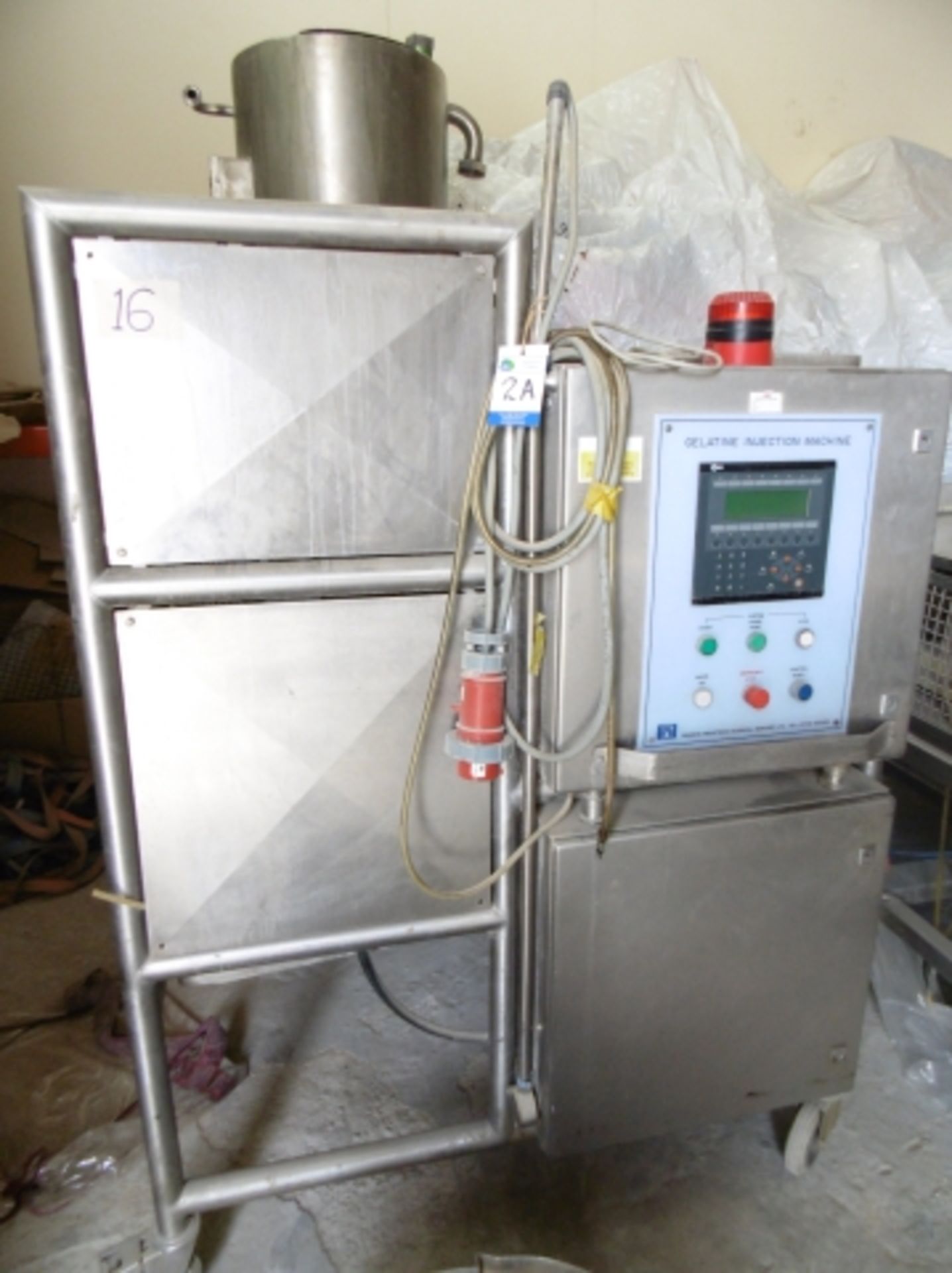 Process Industries Technical Services Ltd 50-Head Gelatine Injection Machine; Stainless Steel; 3