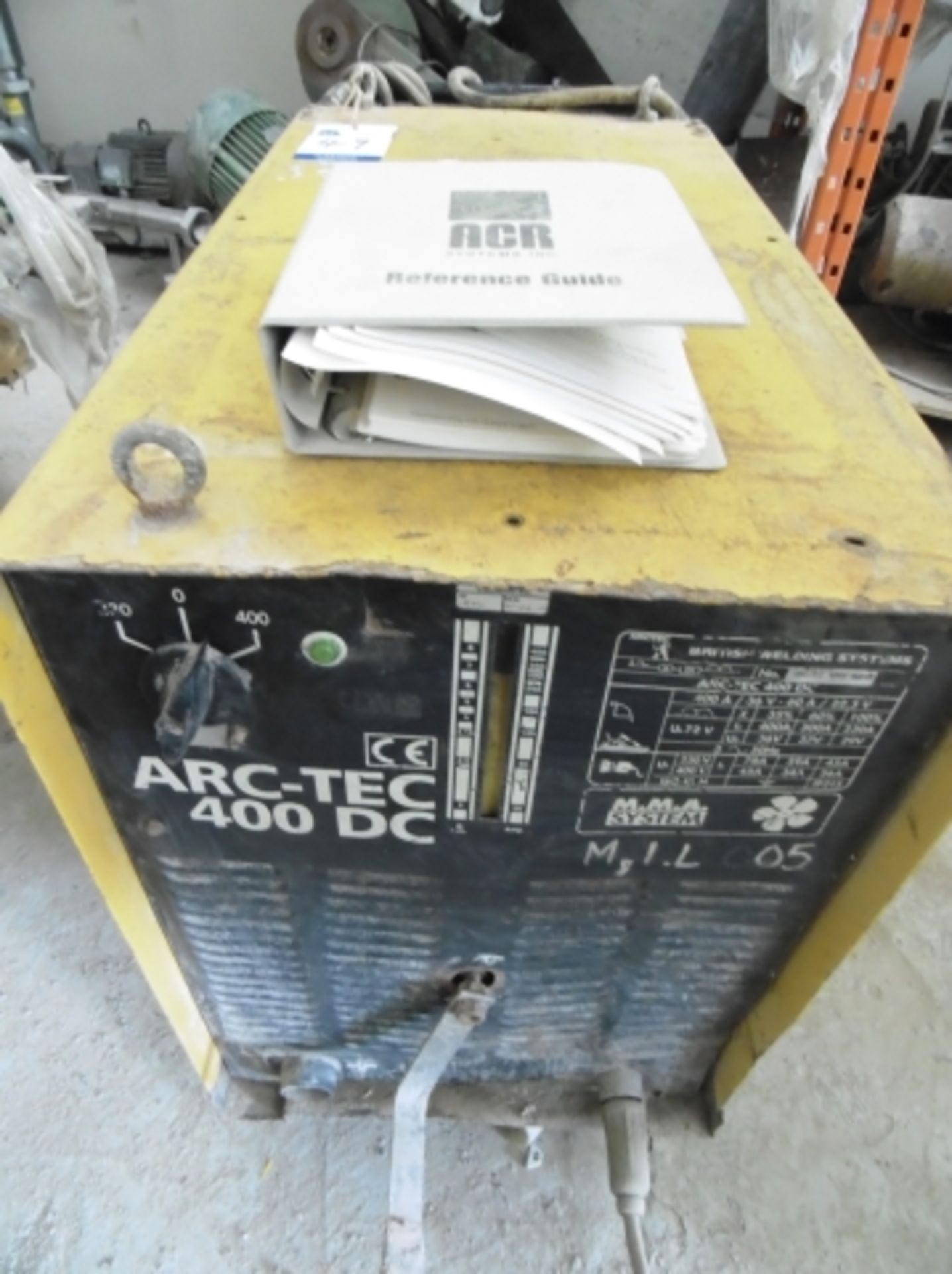 Arctec Model 400DC Mobile Welder; Serial No ARC-Tec 400A0000 - Image 2 of 2