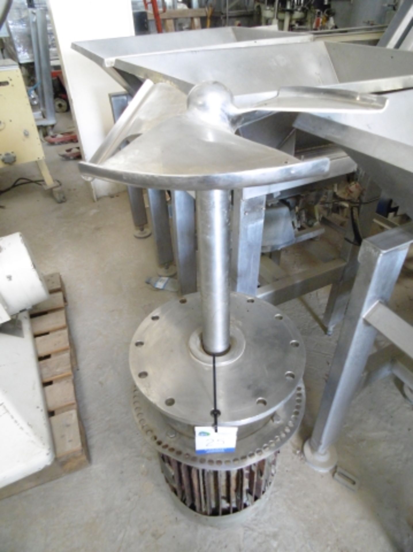 High Speed/Power Stainless Steel Three-Blade Mixer; Motor 6.5KW