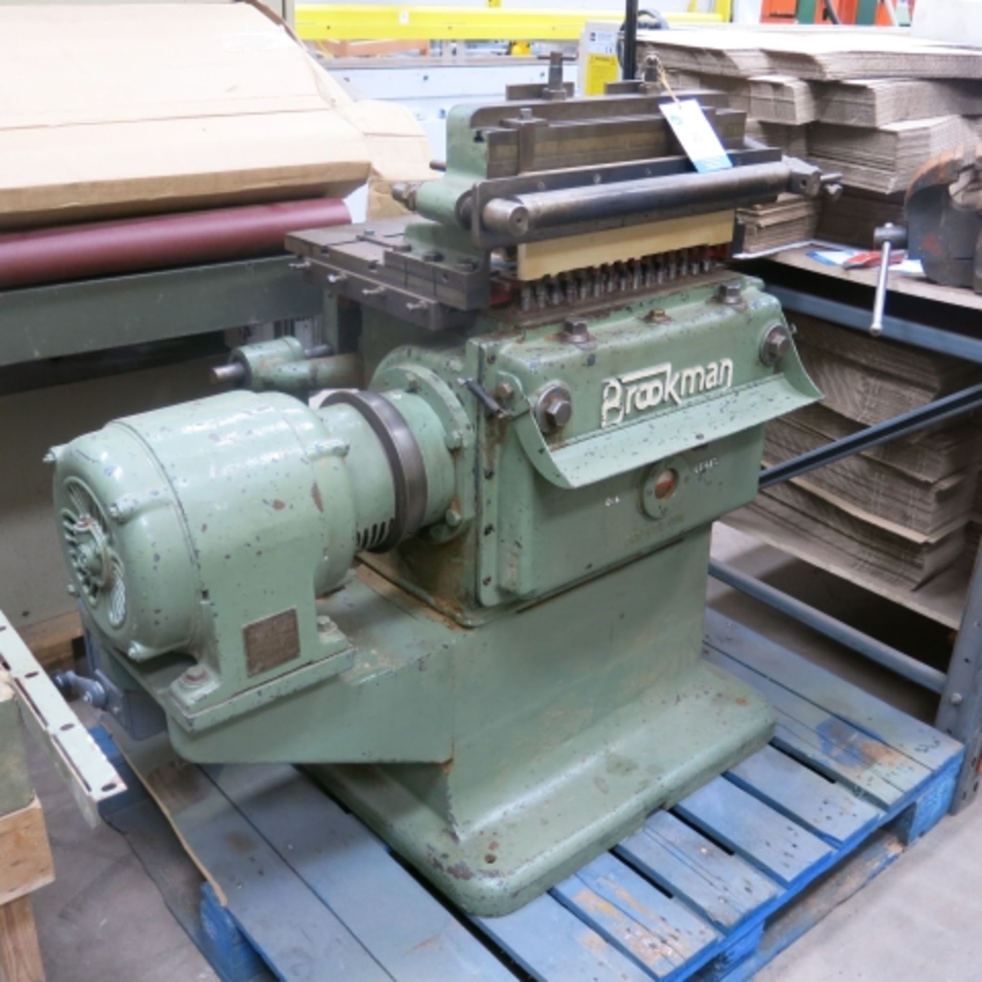 * Brookman 15 pin dovetail machine. S/N 1261, 3PH.