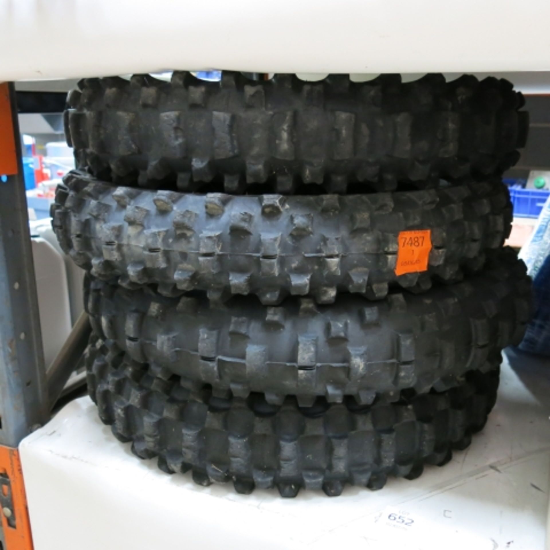 * 4 x Motor Cross Tyres Michelin Enduro 140/80-18