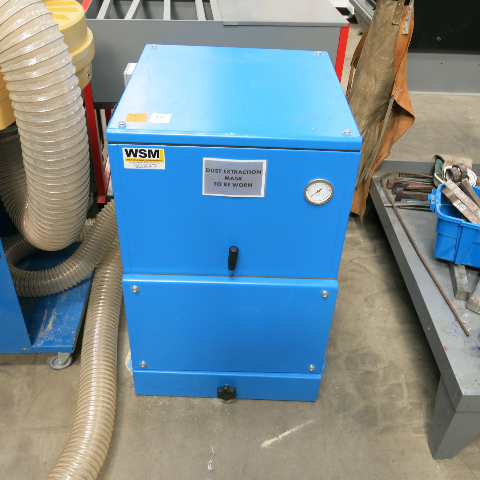 * A TSFL Dust Extractor 230V for use with bandsaws model TSFL SN 101 62 81