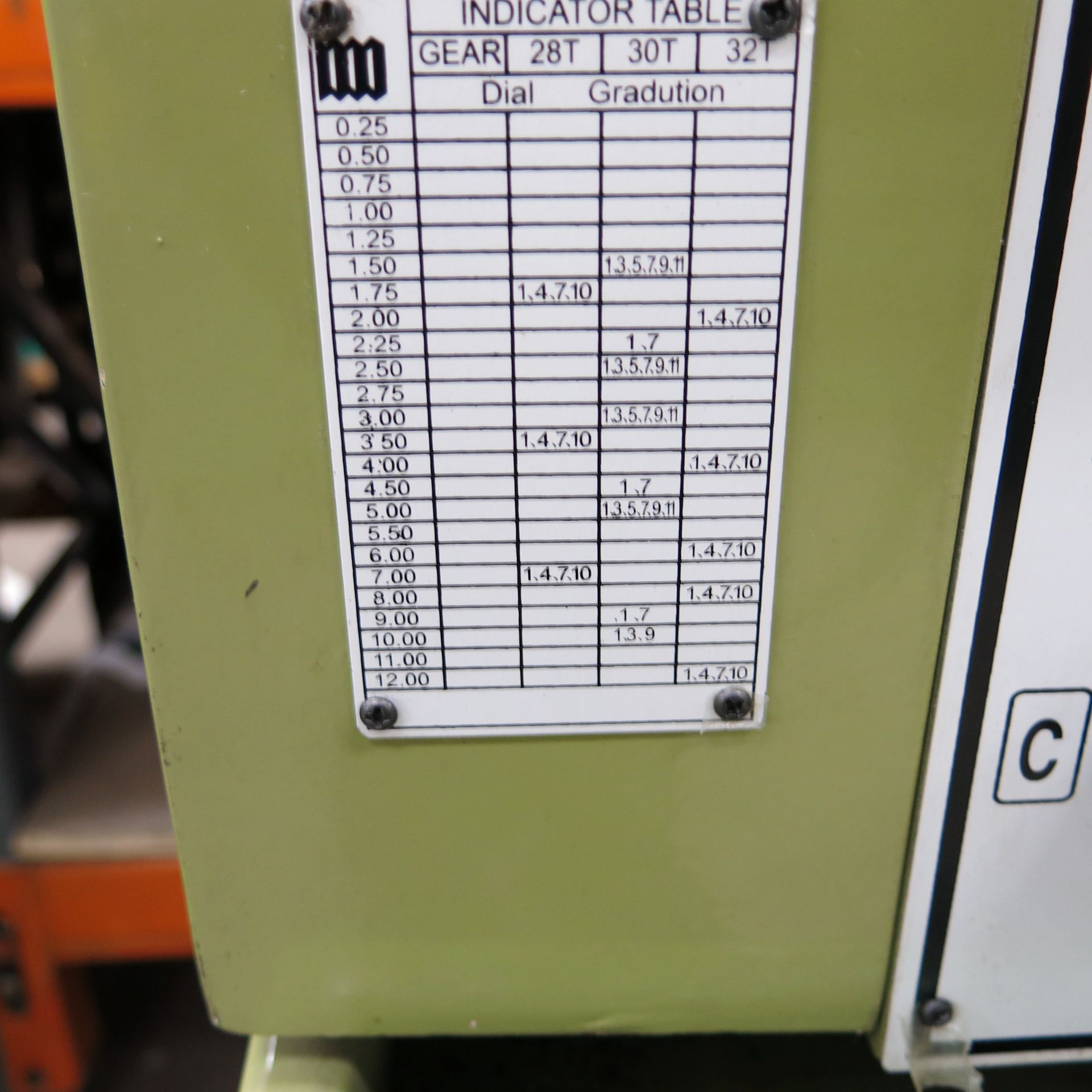 * A Warco GH1330 440V 3 Phase Lathe, (Current Model) SN 1051353 c/w extra gears. Please note, - Image 4 of 6