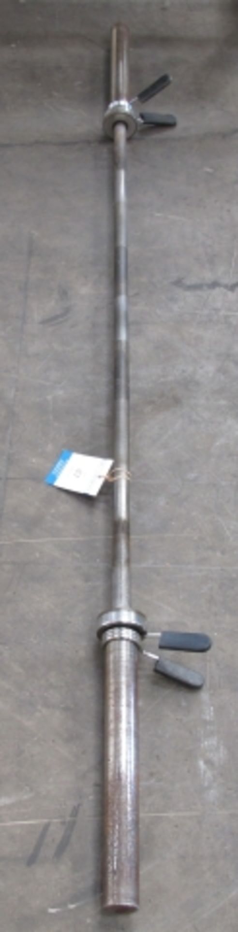 * 7 ft Olympic Bar with Clips