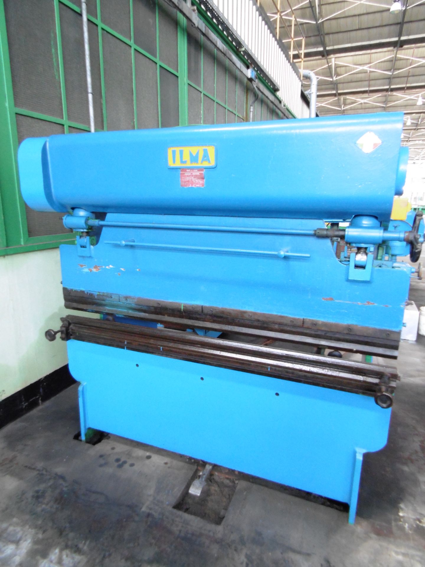 Ilma Type ILPP2/18 Press Brake; 150 tonnes capacity.