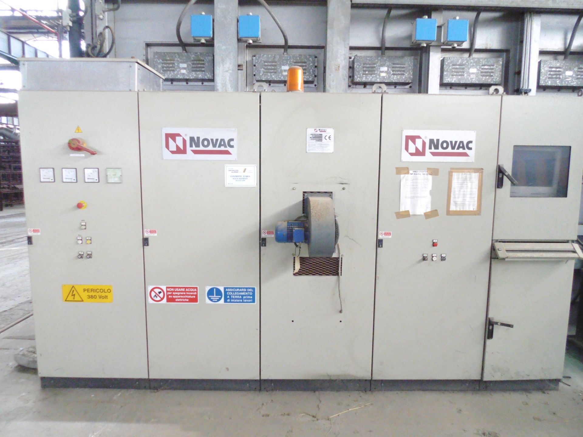 2004 Novak 20 Tonnes Electric Coil Annealing Furnace; Model PN-30-350D-L-ETV3-E-000; with 12 x Reart - Image 8 of 11