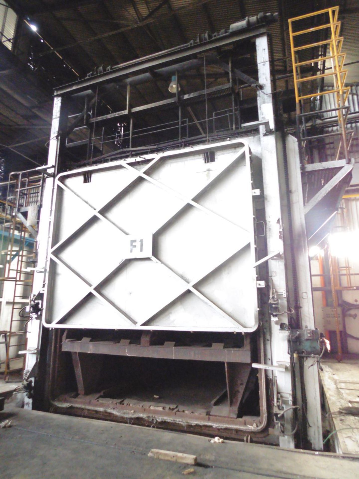 Tecmo-Hunter 56 Ton Heat Treatment Furnace with LPG Burners; internal dimensions 4100mm (W) x 7450mm - Image 5 of 7