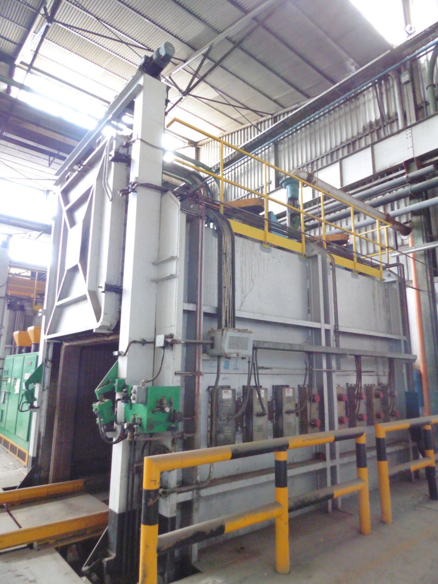 Tecmo Hunter Electric 14.5 Tones Coil Annealing Furnace with 3 x750kw heaters; Max Air Temp 650°C; 2 - Image 7 of 7