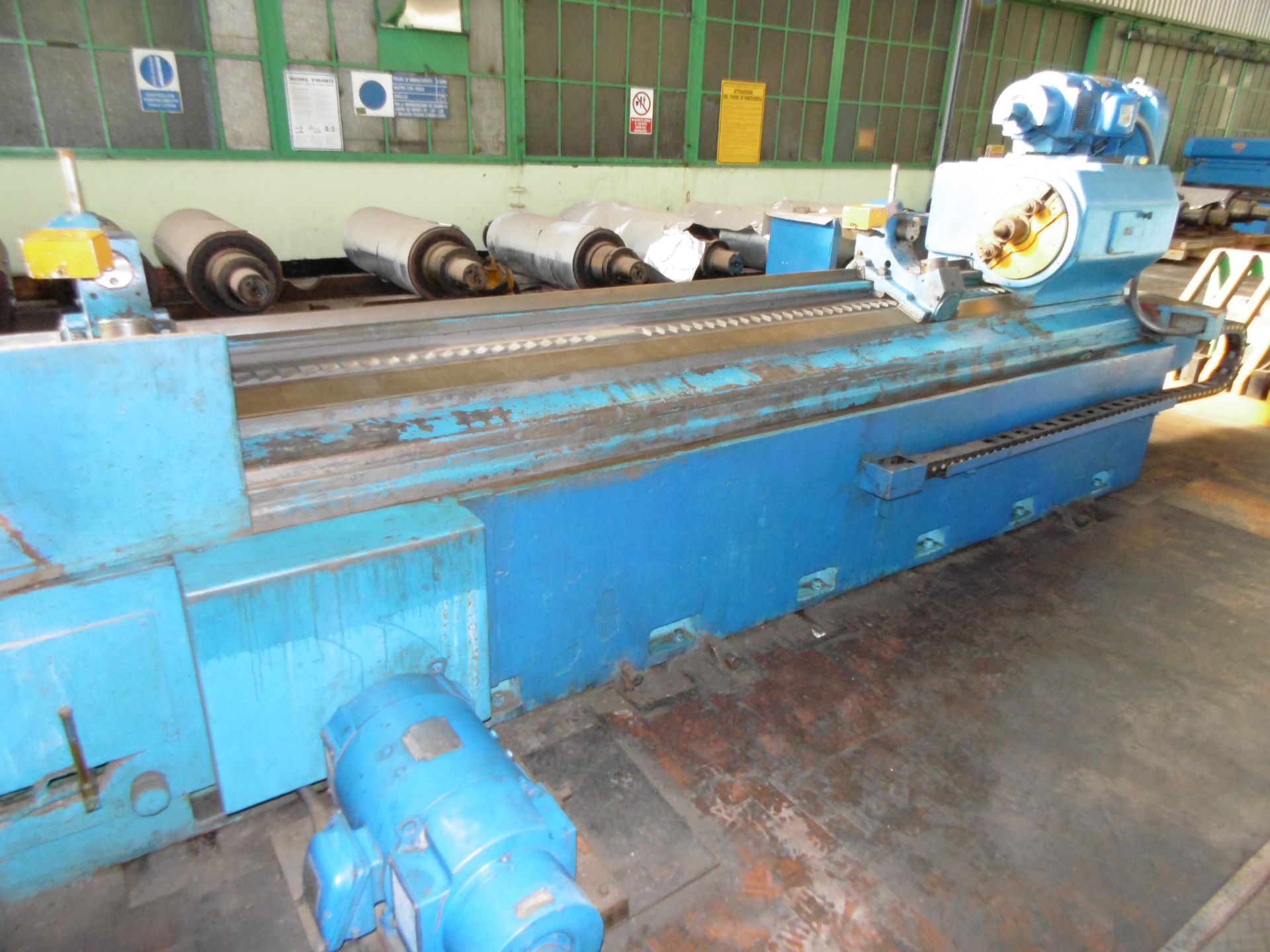 Farrel Giustina Model 431 Fixed Head Roll Grinder for Cold Mill and Foil Mill Work Rolls; Bed Length - Image 17 of 20