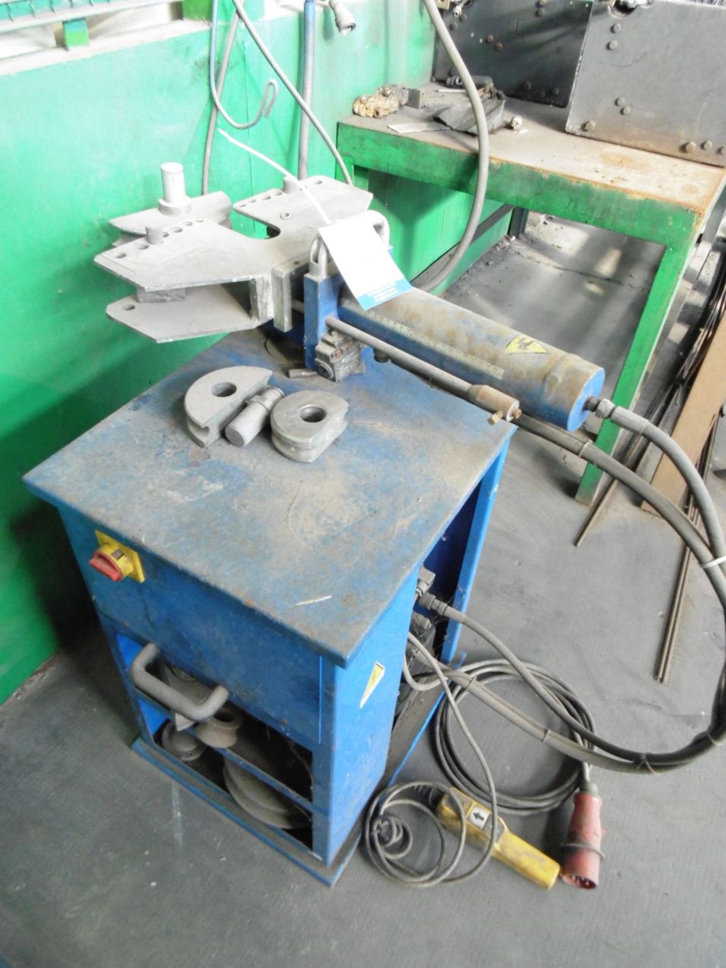 Stand Mounted O and P Model CT042 Pipe Bender with Pendant Control; 3 Phase - 380V