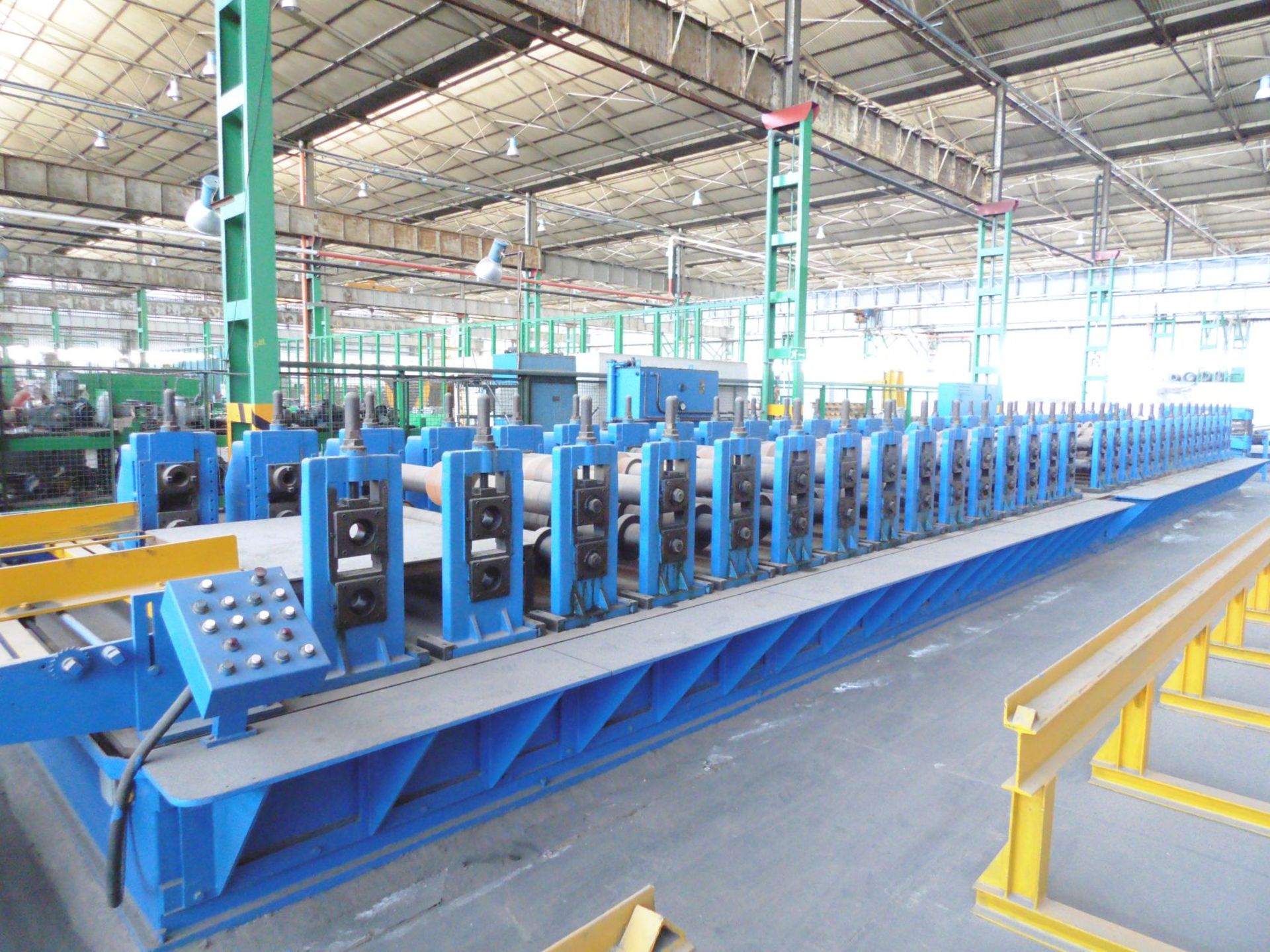 1976 Olma/Tecmo Hunter Roll Forming & Corrugating Line. Coil Width: 1650mm. Gauge: 0.4-2.0mm. Max - Image 24 of 37