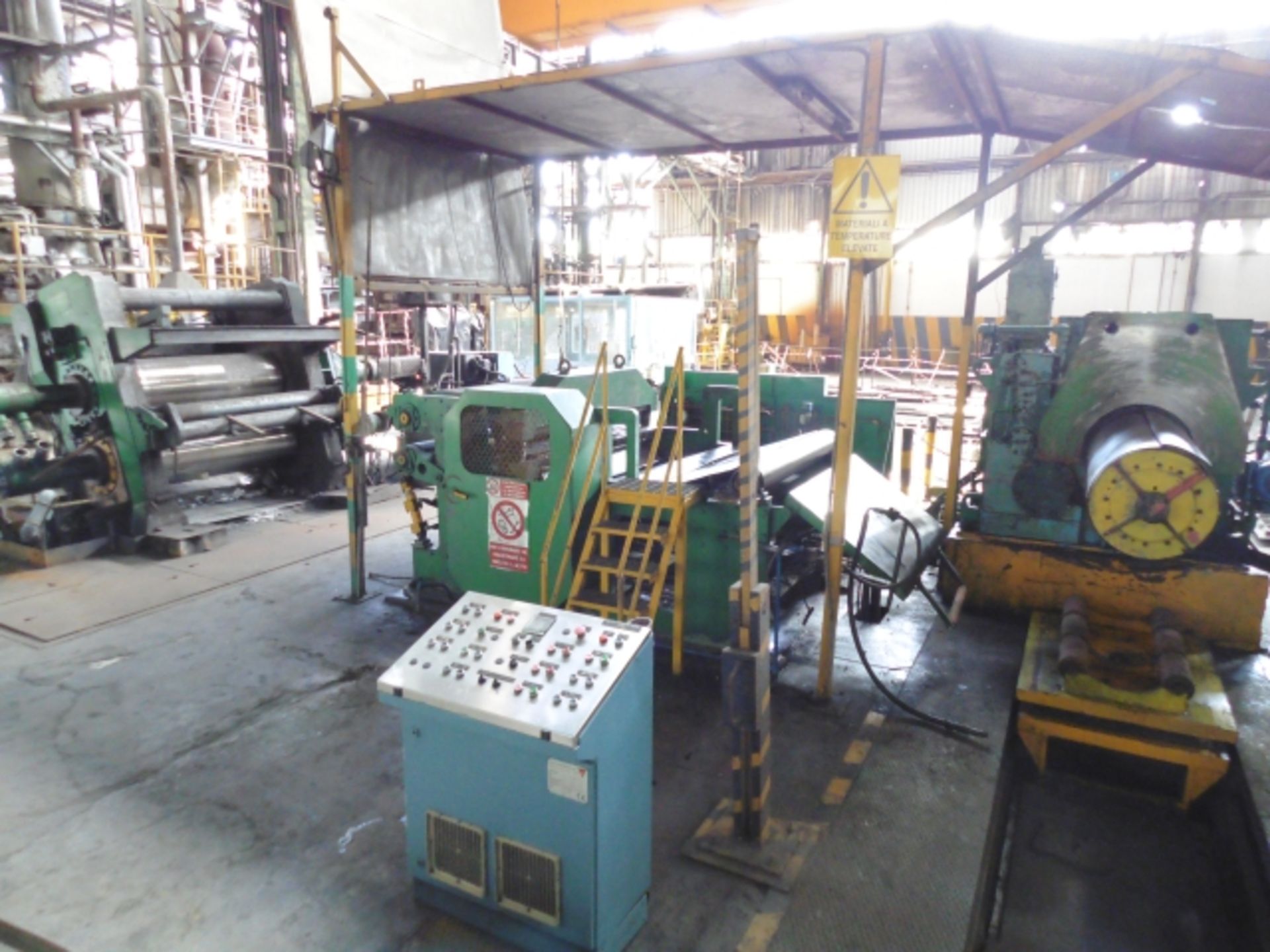 Tecmo Hunter Twin Roll Continuous Casting Machine (M2). YOM 1976. Modernisation Programme: 1985/