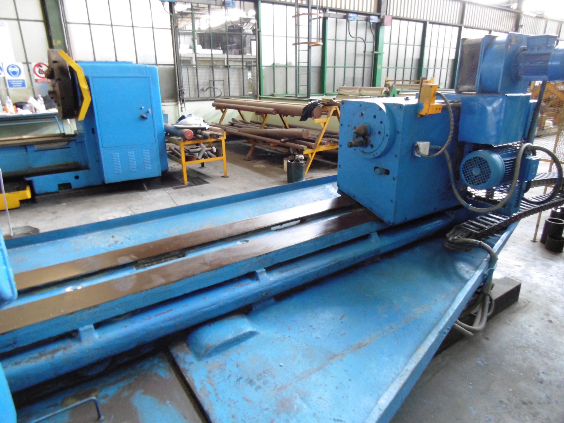 Berco Type RTK 300/3000 Fixed Head Roll Grinder; Bed Length 3630mm; Serial No 264.  Used for - Image 17 of 22