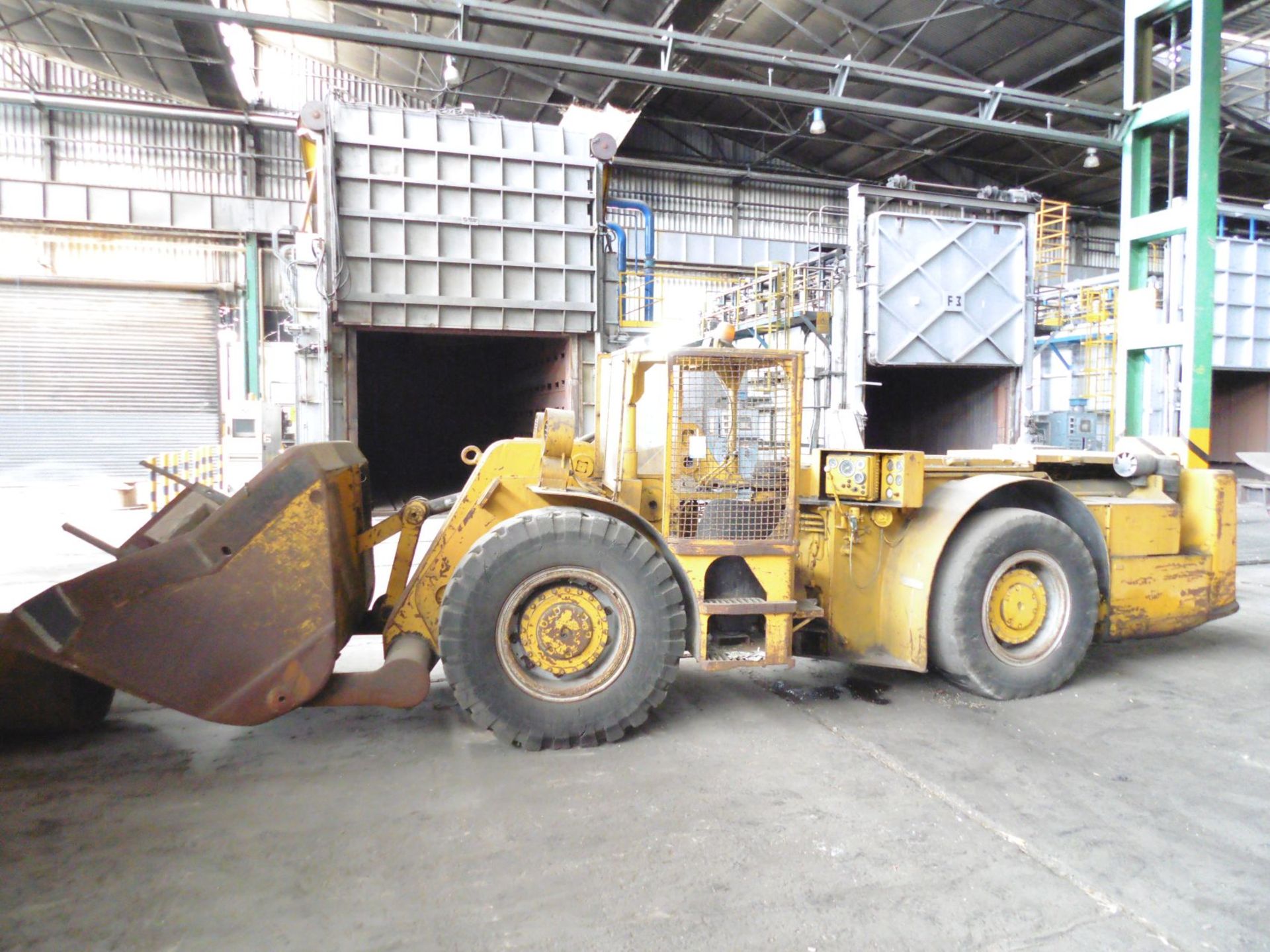 GHH Articulated Diesel Engine Loading Bucket; Engine Hours 3133; Bucket Width 1600mm