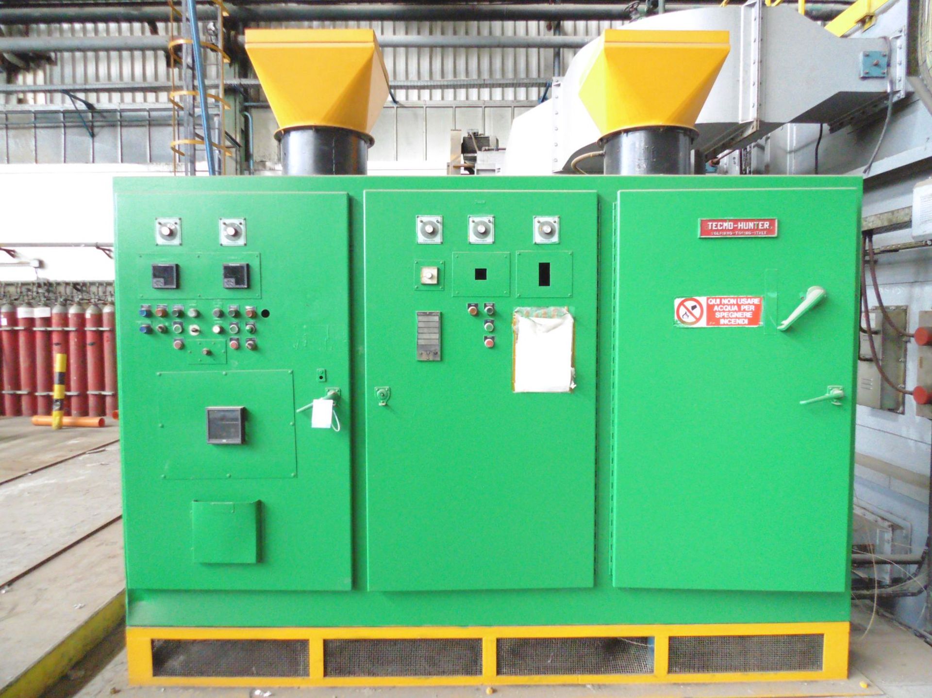 Tecmo Hunter Electric 14.5 Tones Coil Annealing Furnace with 3 x750kw heaters; Max Air Temp 650°C; 2 - Image 9 of 9