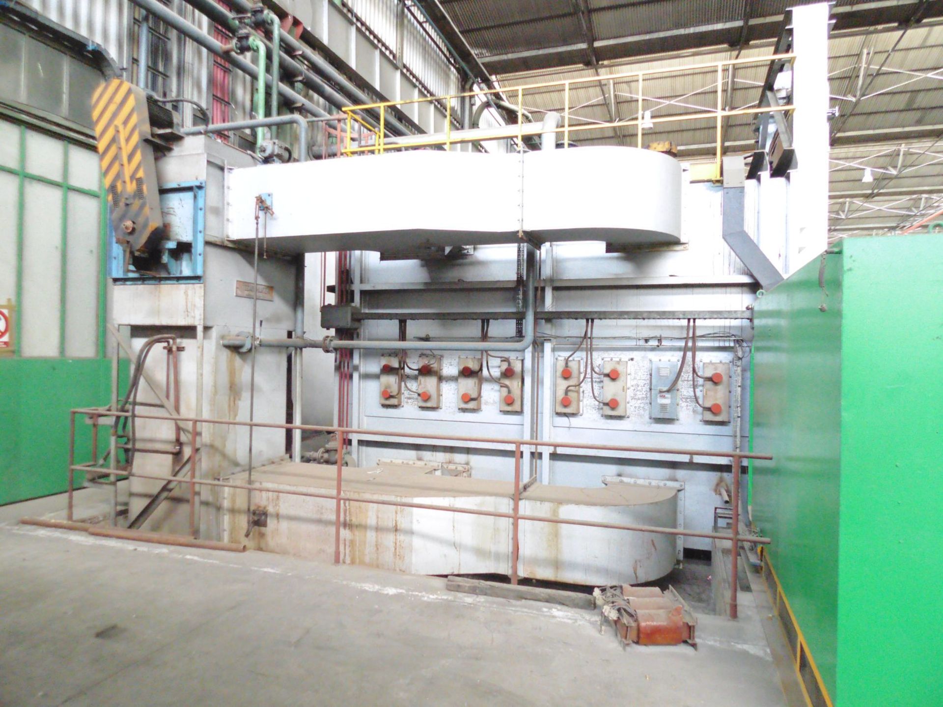 Tecmo Hunter Electric 14.5 Tones Coil Annealing Furnace with 3 x750kw heaters; Max Air Temp 650°C; 2 - Image 3 of 7