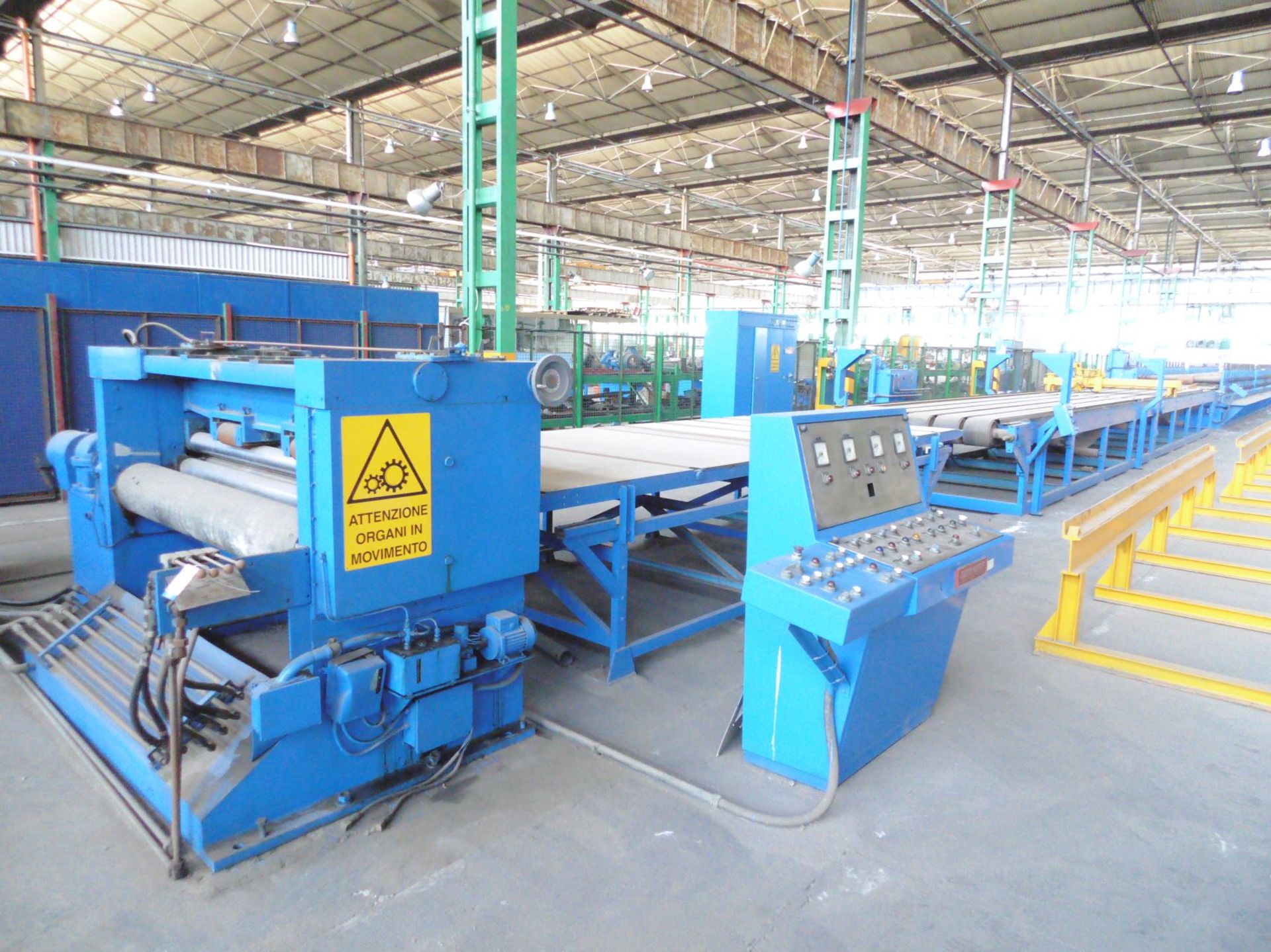 1976 Olma/Tecmo Hunter Roll Forming & Corrugating Line. Coil Width: 1650mm. Gauge: 0.4-2.0mm. Max - Image 2 of 37