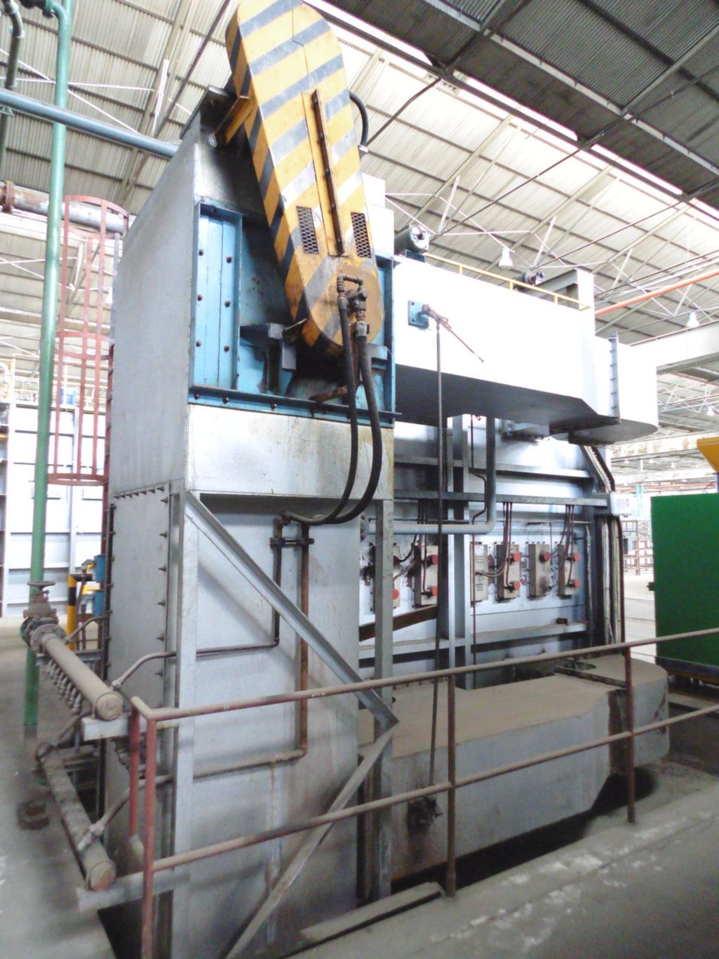 Tecmo Hunter Electric 14.5 Tones Coil Annealing Furnace with 3 x750kw heaters; Max Air Temp 650°C; 2 - Image 6 of 7