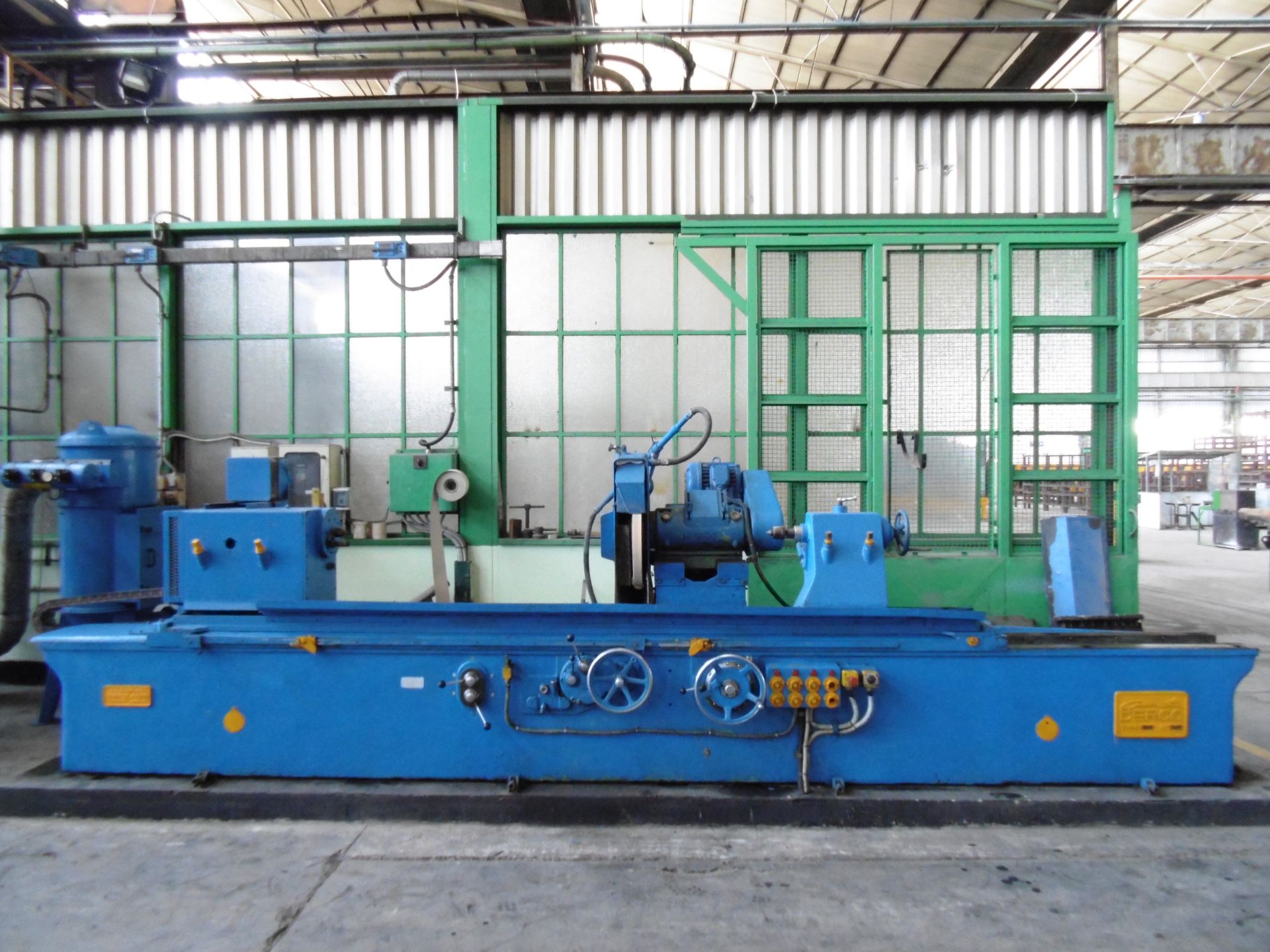 Berco Type RTK 300/3000 Fixed Head Roll Grinder; Bed Length 3630mm; Serial No 264.  Used for