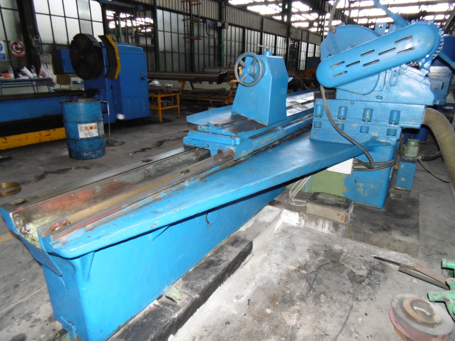 Berco Type RTK 300/3000 Fixed Head Roll Grinder; Bed Length 3630mm; Serial No 264.  Used for - Image 13 of 22