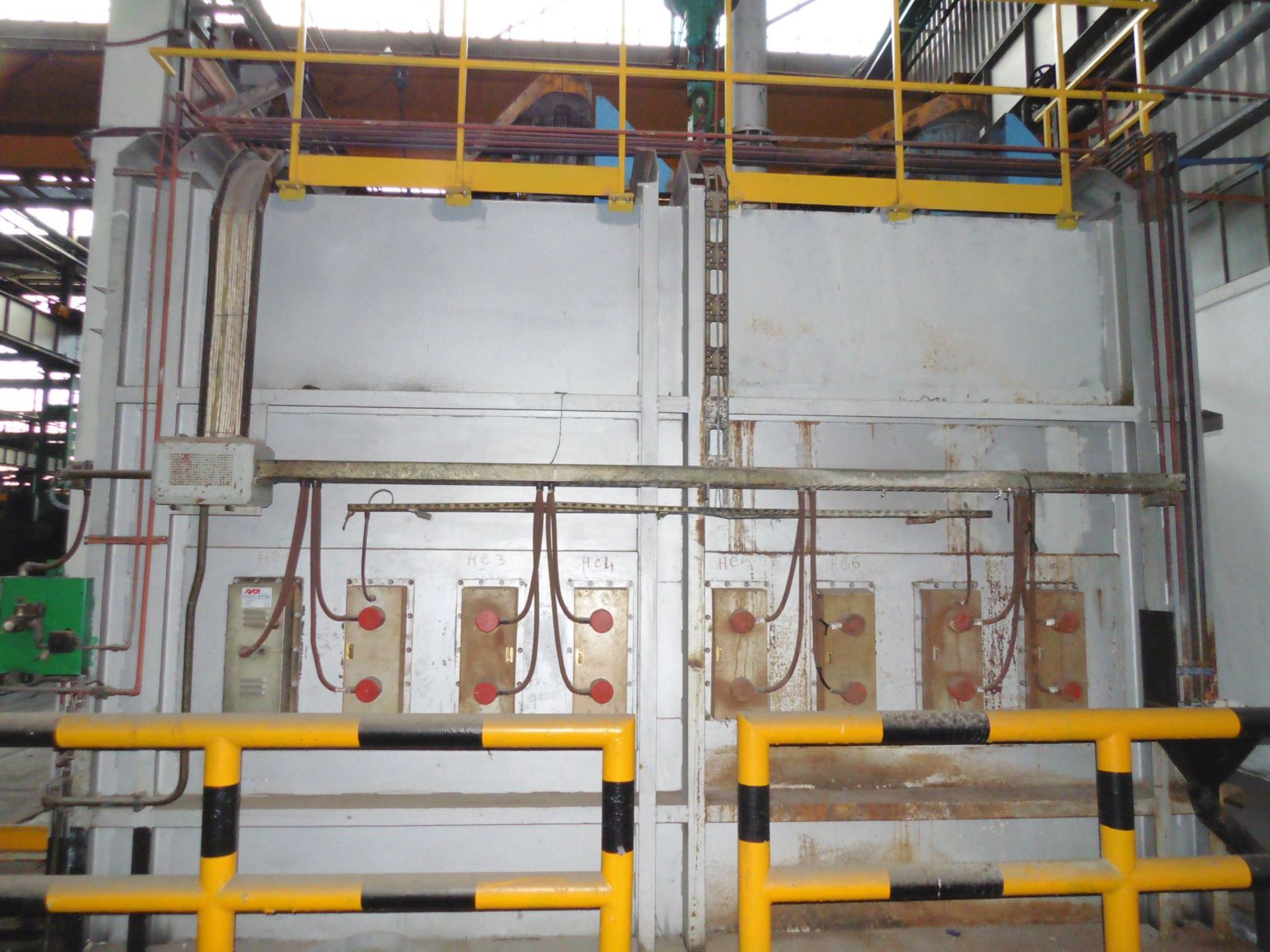 Tecmo Hunter Electric 14.5 Tones Coil Annealing Furnace with 3 x750kw heaters; Max Air Temp 650°C; 2 - Image 4 of 9