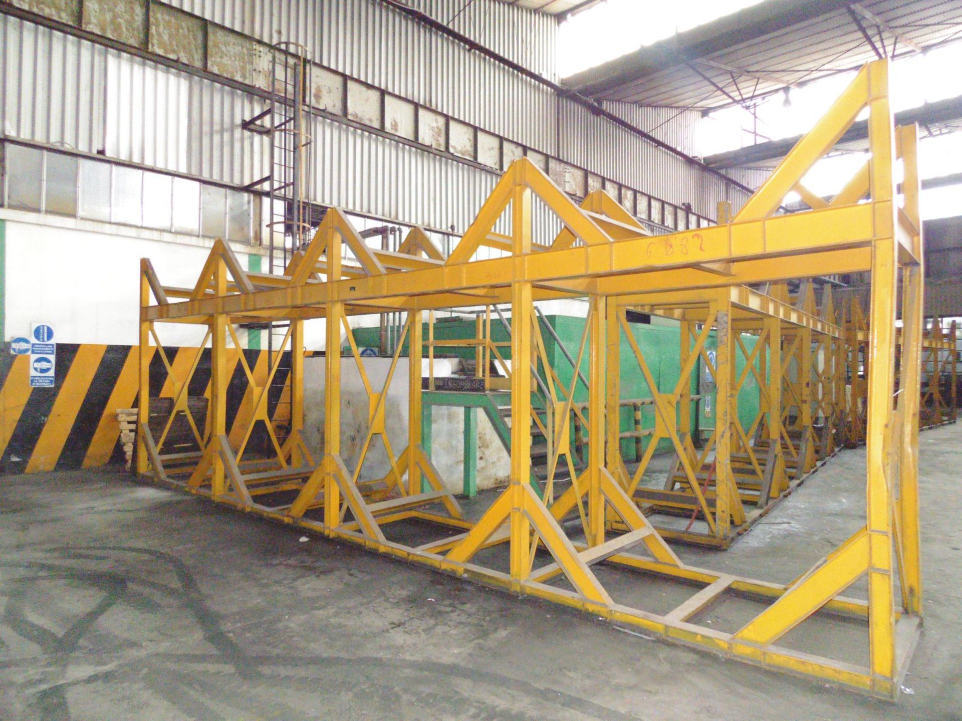 13 x Two Tier Spool Stands comprising 12 x 8 Coil Racks and 1 x 10 Coil Rack. - Image 2 of 2