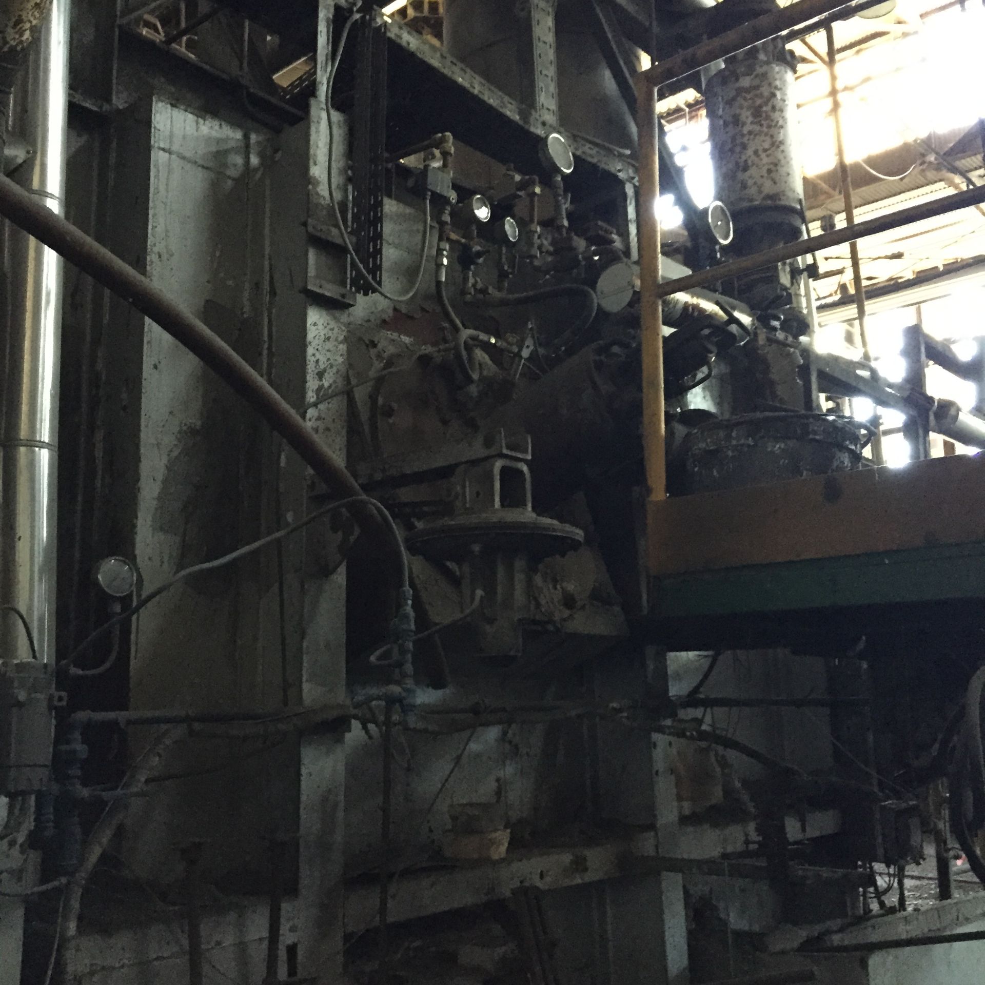 Linked Pair of 12 Ton Holding Furnaces; both with Low Sulphur Oil Burner Combustion Systems - Image 3 of 3