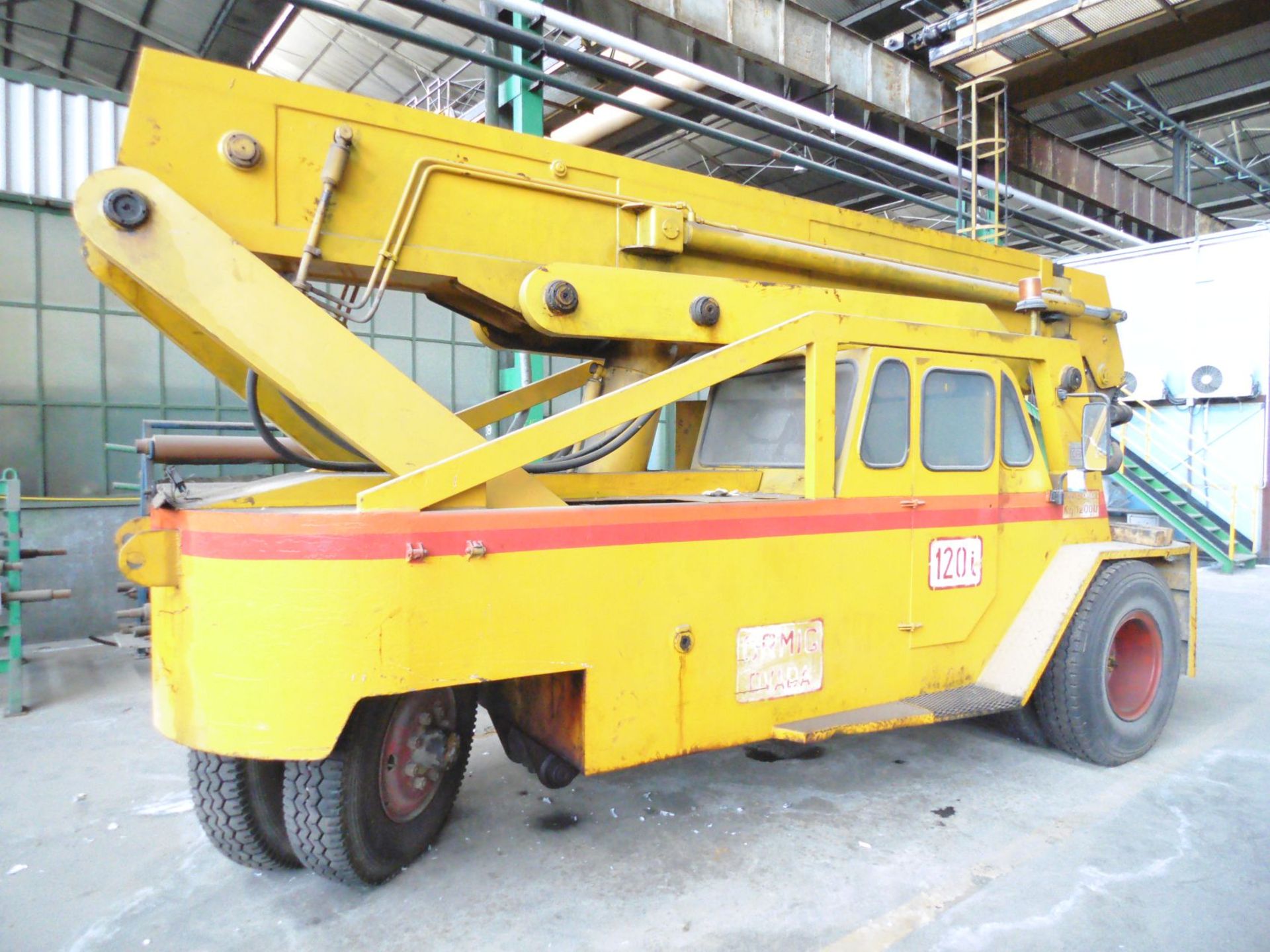 Ormig/Autogru 120i 12 Tonne Mobile Crane; max capacity 12000KG; max extension past vehicle front - Image 2 of 9