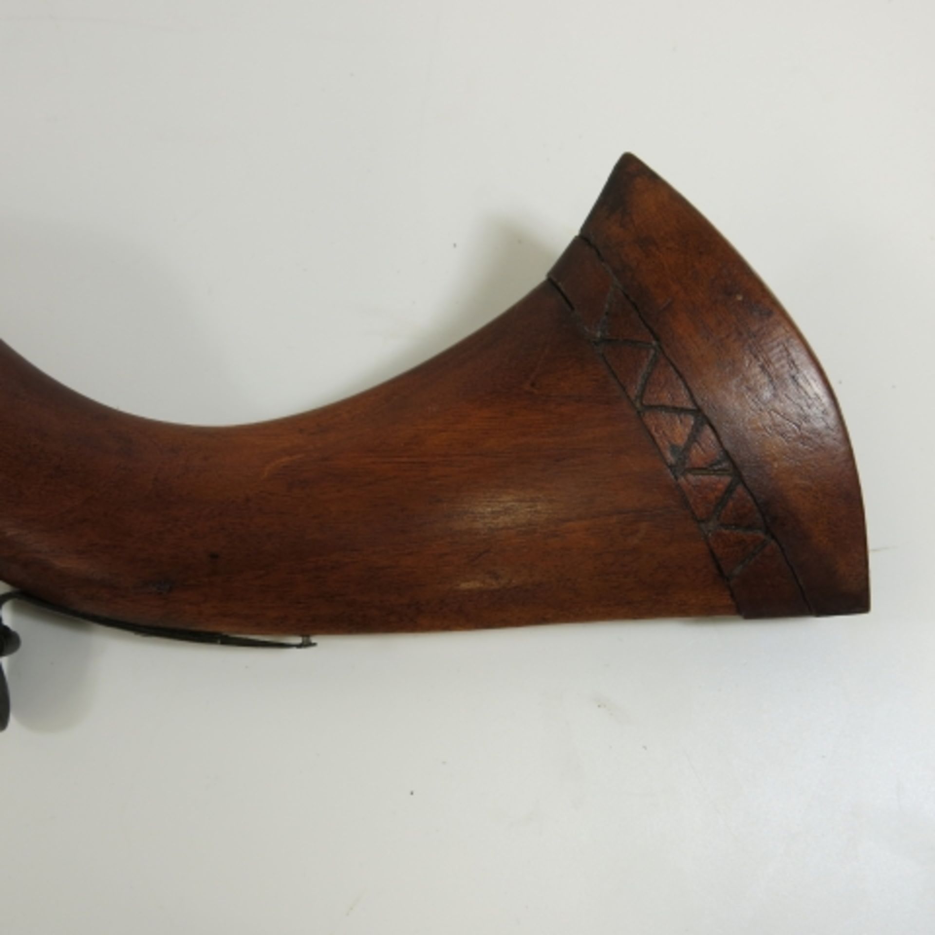 Arabian type Flintlock Blunderbuss with engraving to barrel and with Tower mechanism (est. £50-£ - Image 2 of 4