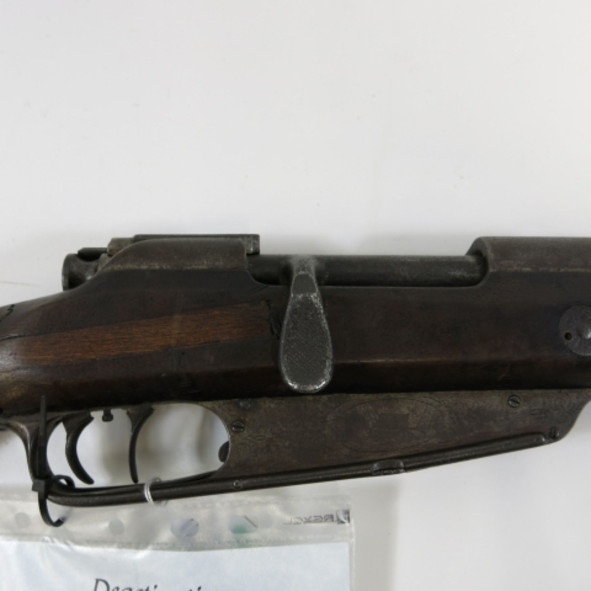 A Kettner Bolt Action Rifle 7.92mm. This Rifle Has a Working Action and Deactivation Certificate. No - Image 2 of 5