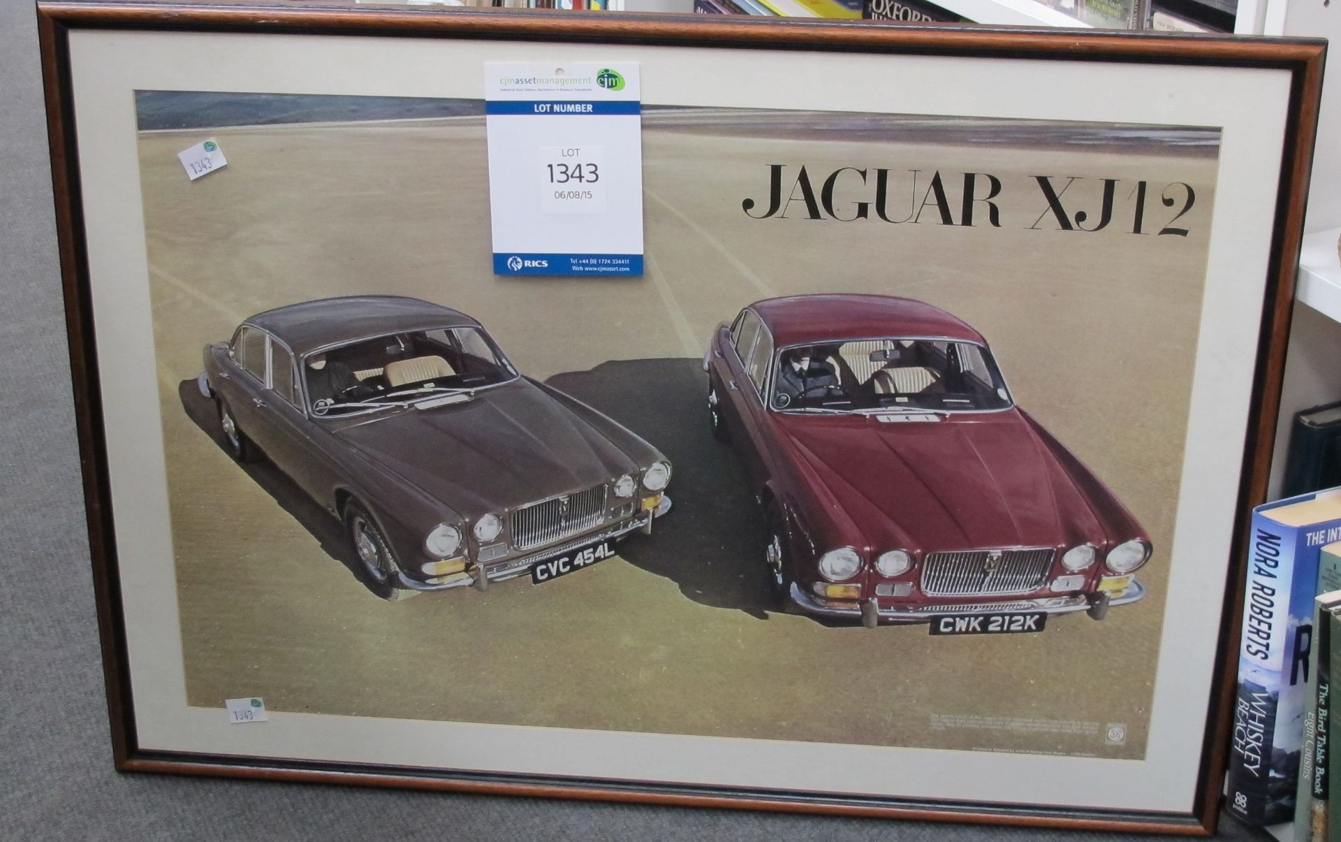 An Original Jaguar Showroom Poster (est £30-£40)