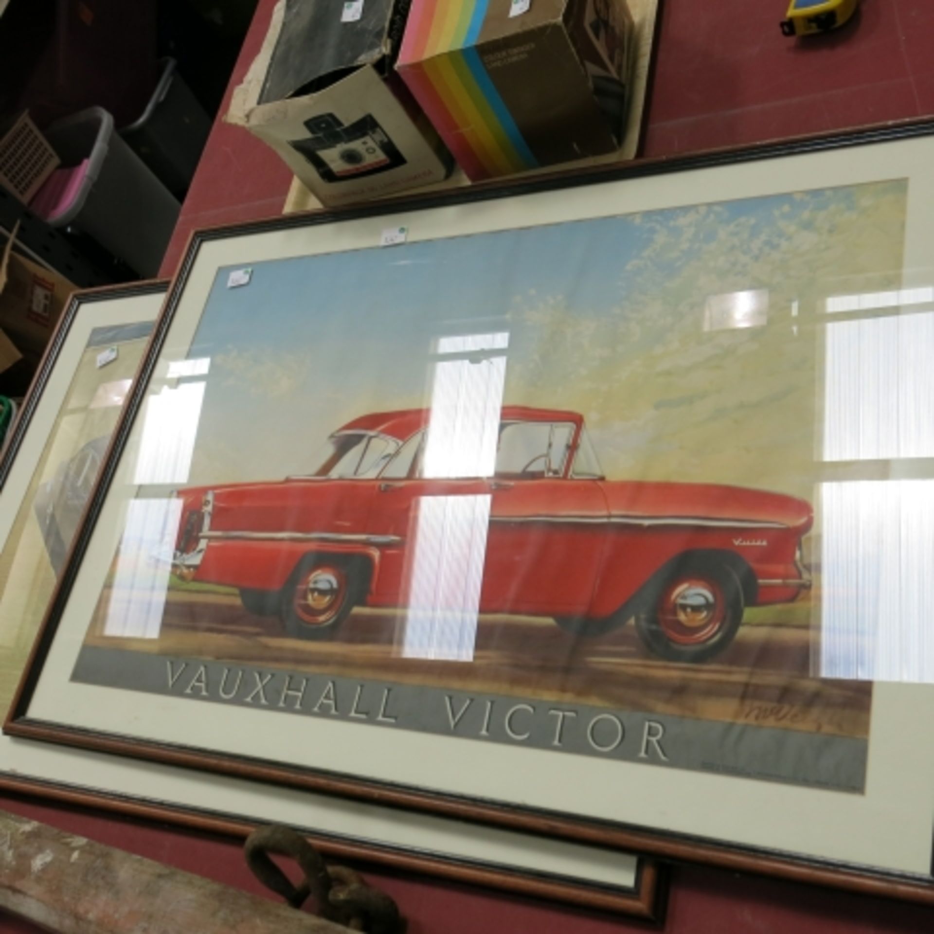 An Original Vauxhall Showroom Poster (est £30-£60)