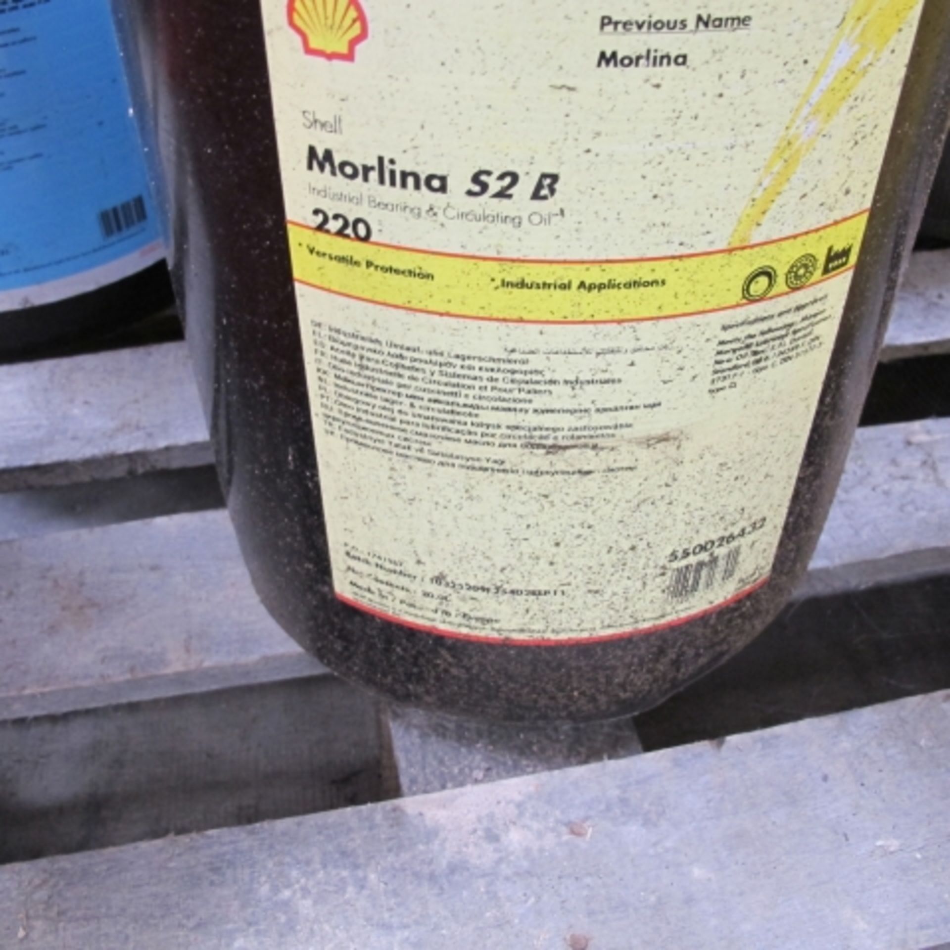 * A 20L Drum of Shell Morlina 52B Circulating Oil.