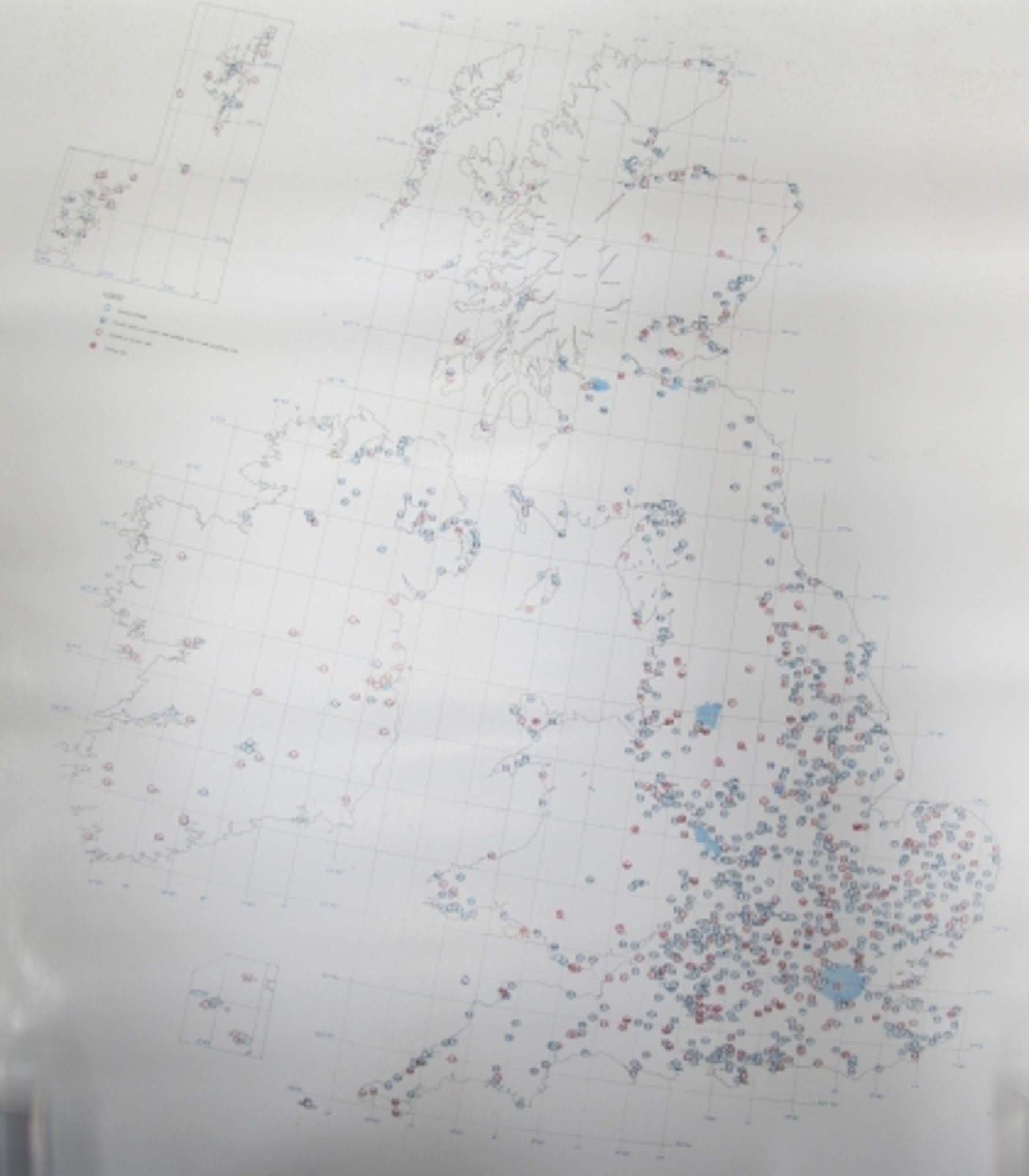 Map - British Airfields: Past and present copyright 1976 Merseyside Aviation Society, Aeromodeller - Image 4 of 18