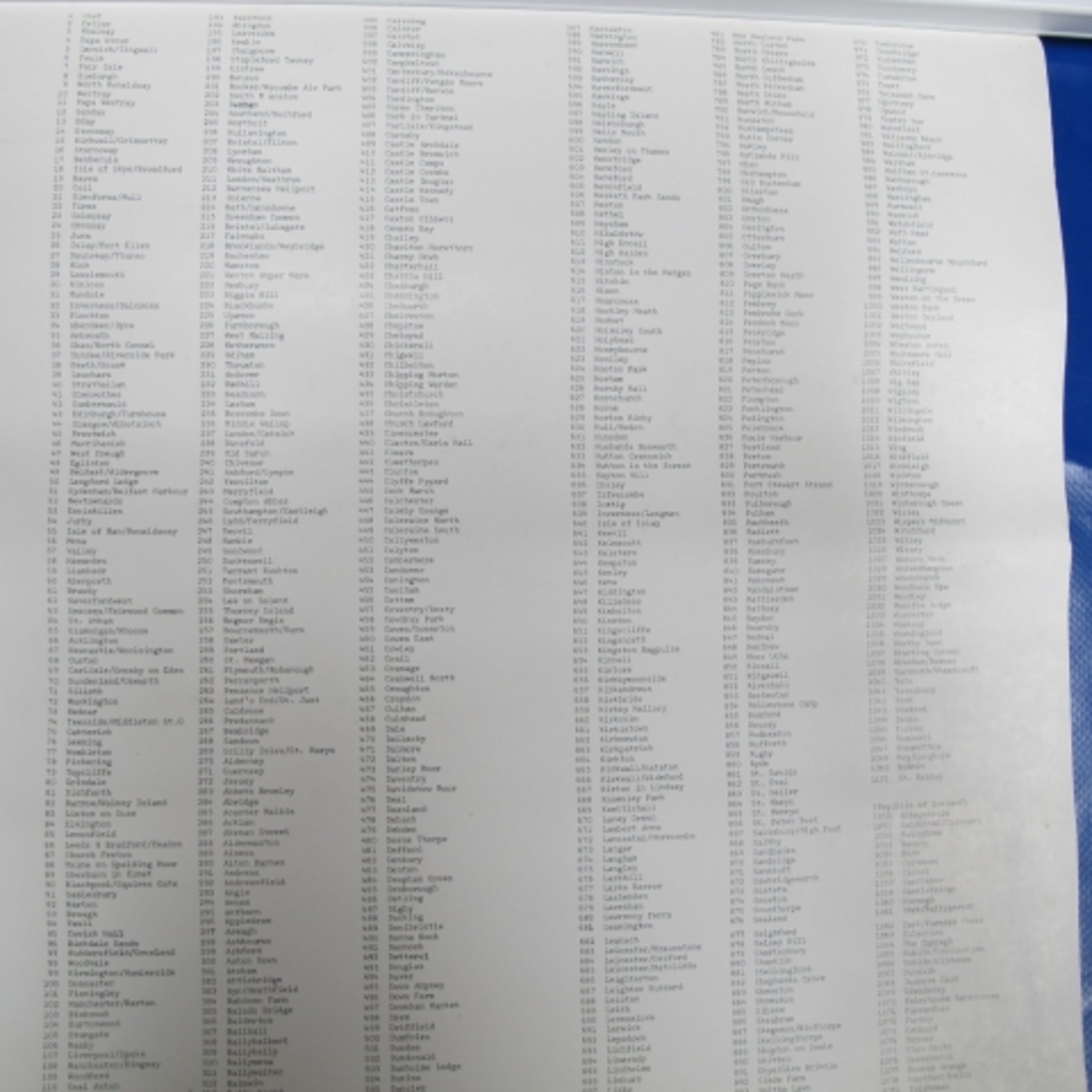 Map - British Airfields: Past and present copyright 1976 Merseyside Aviation Society, Aeromodeller - Image 7 of 18