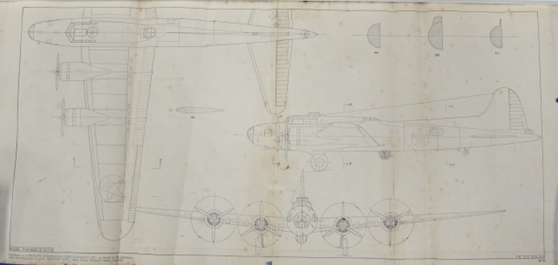 Map - British Airfields: Past and present copyright 1976 Merseyside Aviation Society, Aeromodeller - Image 10 of 18